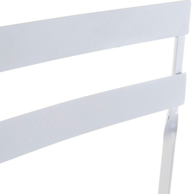 [product_category]-Table set with 2 chairs DKD Home Decor White 80 cm 60 x 60 x 70 cm (3-Bigbuy-S3012824-4