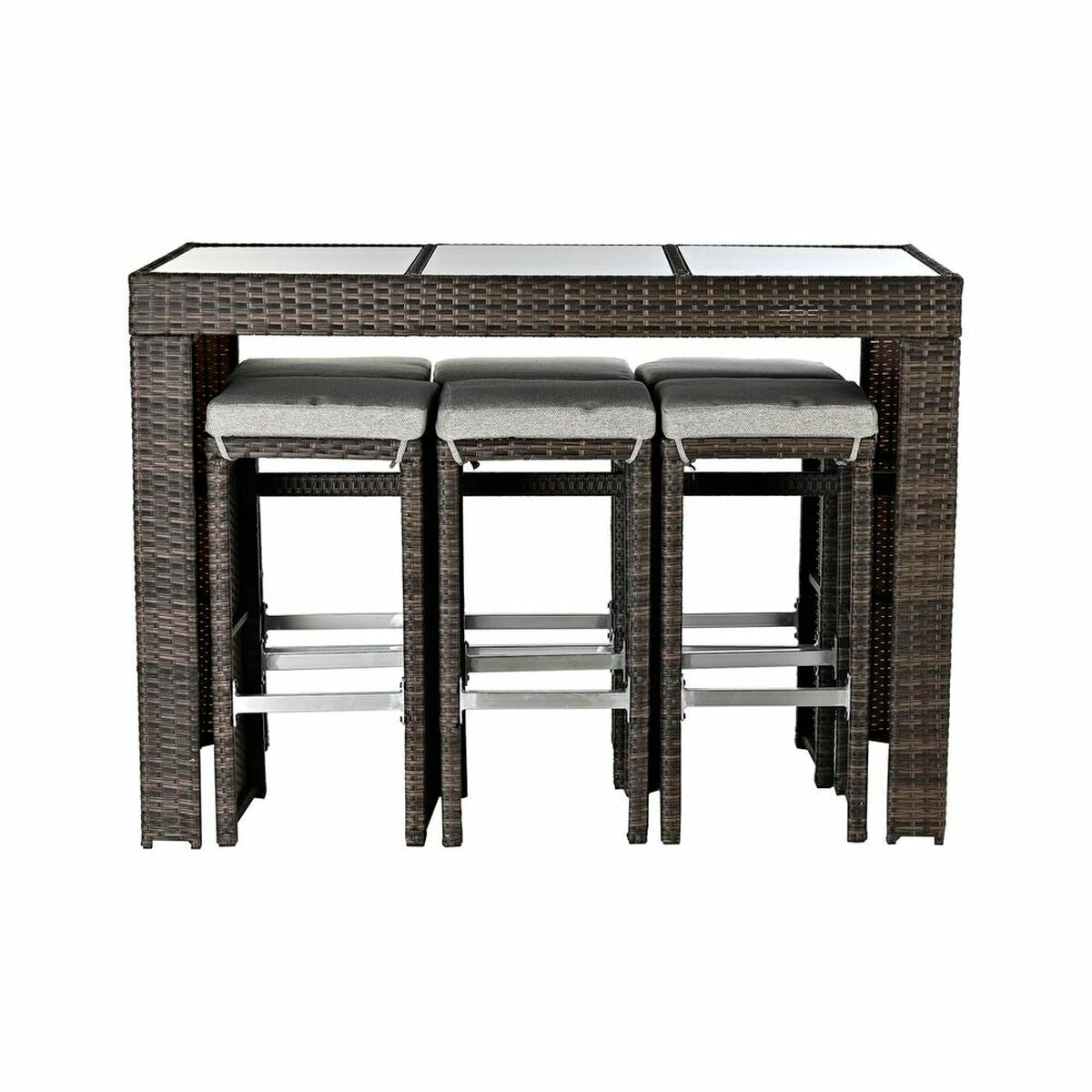 [product_category]-Table set with chairs DKD Home Decor 143 x 80 x 100 cm-Bigbuy-S3033164-8