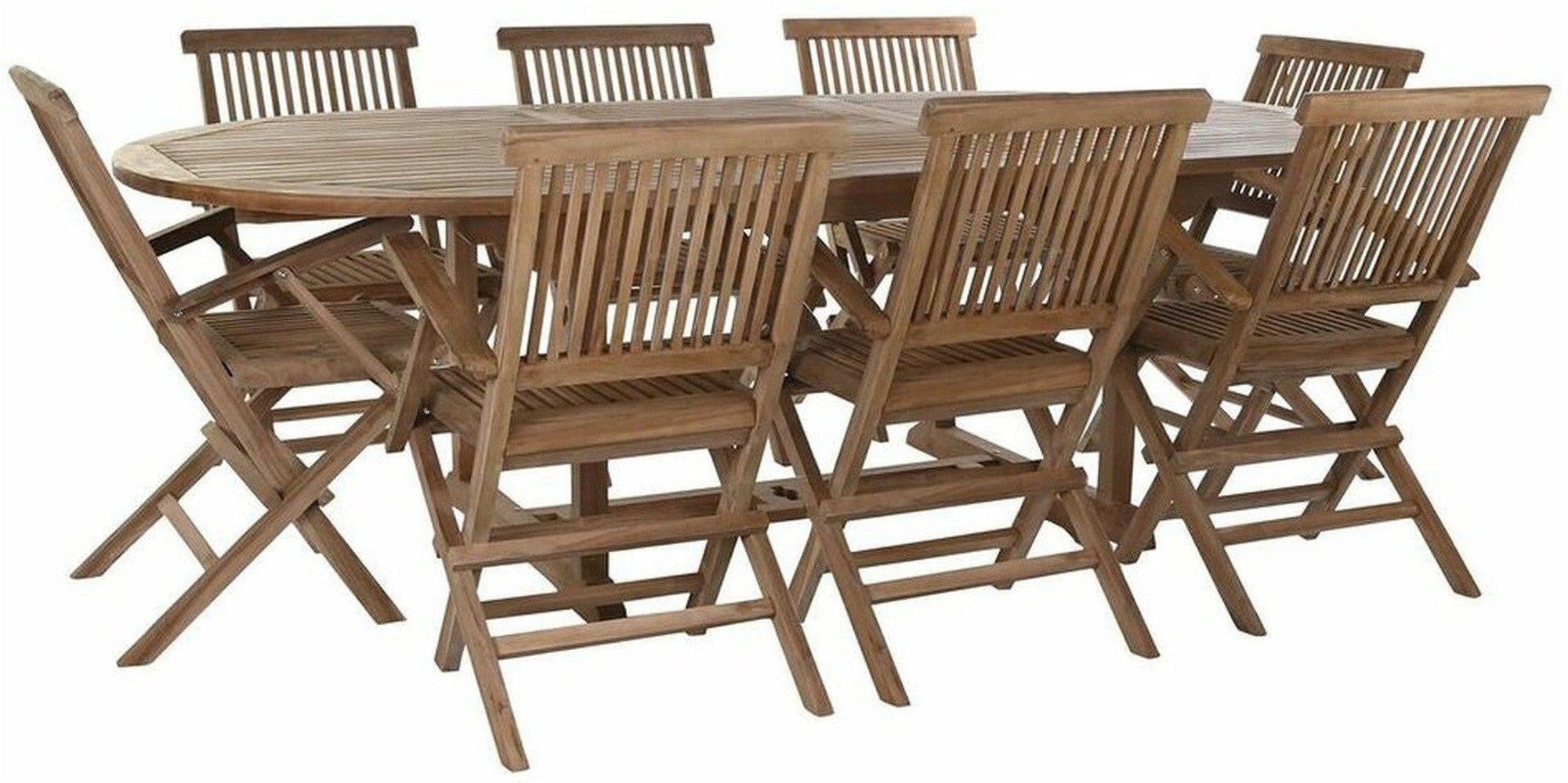 [product_category]-Table set with chairs DKD Home Decor 90 cm 180 x 120 x 75 cm-Bigbuy-S3033458-1
