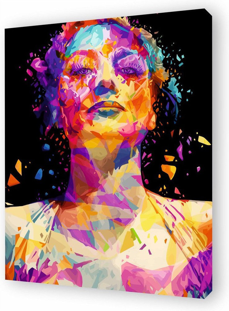 [product_category]-Tableau JOAN CRAWFORD par Alessandro Pautasso-Magenta Raspberry-1