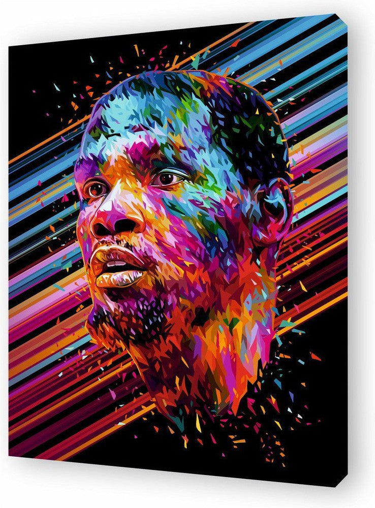 [product_category]-Tableau KEVIN DURANT par Alessandro Pautasso-Magenta Raspberry-1