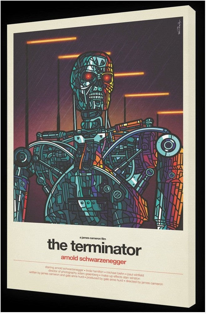 [product_category]-Tableau THE TERMINATOR Par VAN ORTON-Magenta Raspberry-1