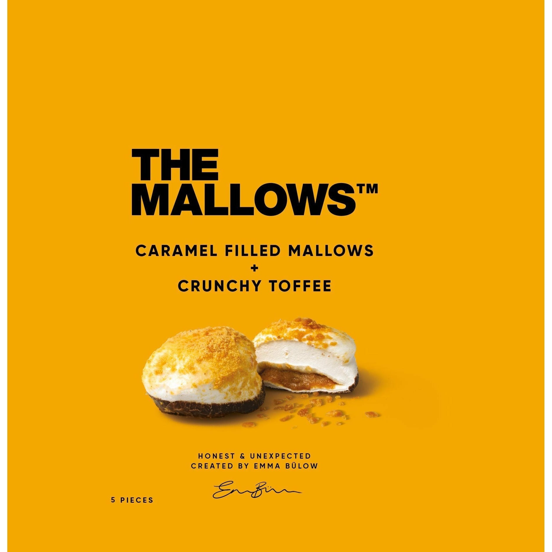 [product_category]-The Mallows Marshmallows With Caramel Filling Crunchy Toffee, 11g-The Mallows-5713638700024-30011-THE-3