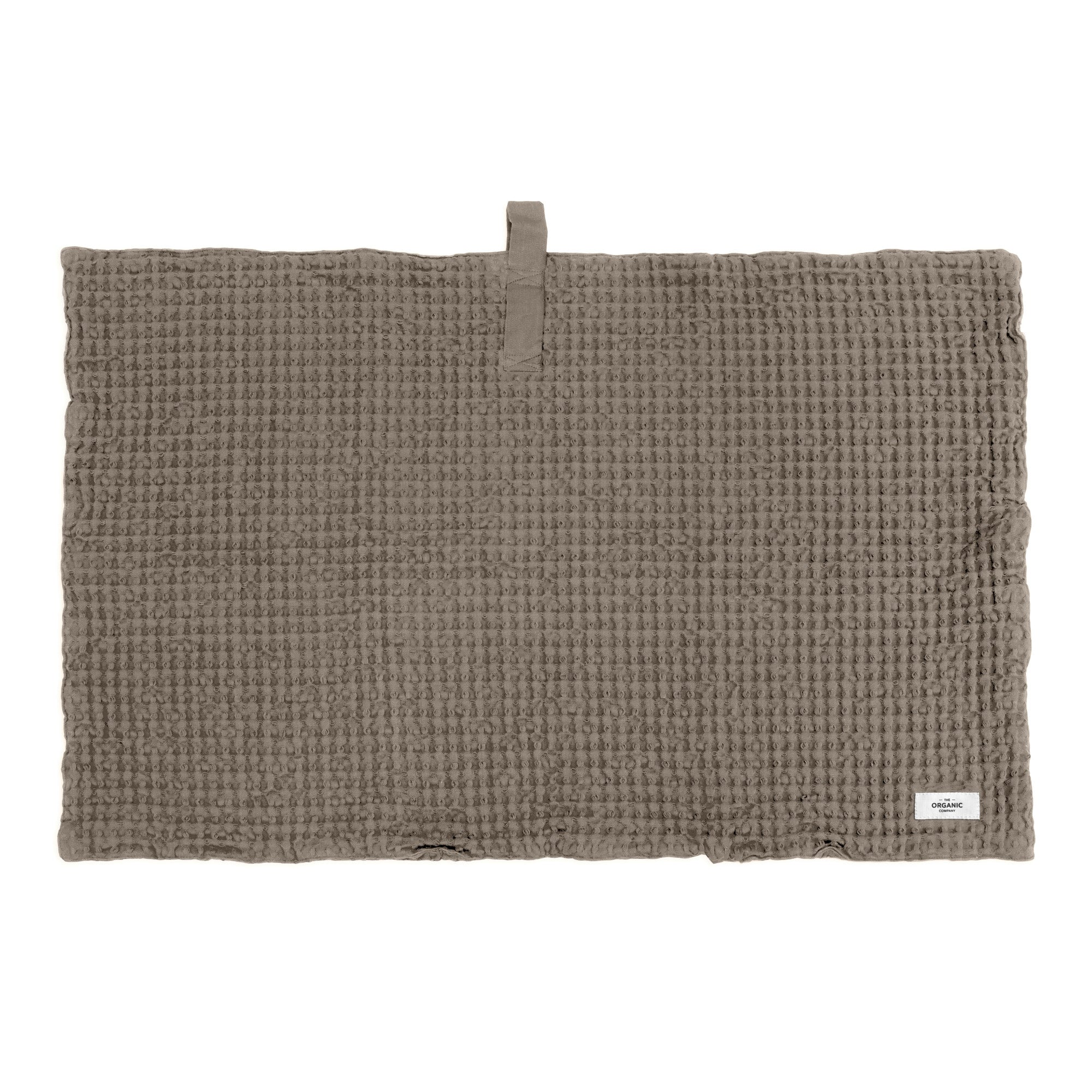 [product_category]-The Organic Company Big Waffle Bath Mat, Clay-The Organic Company-5711261002102-1026-225-THE-1
