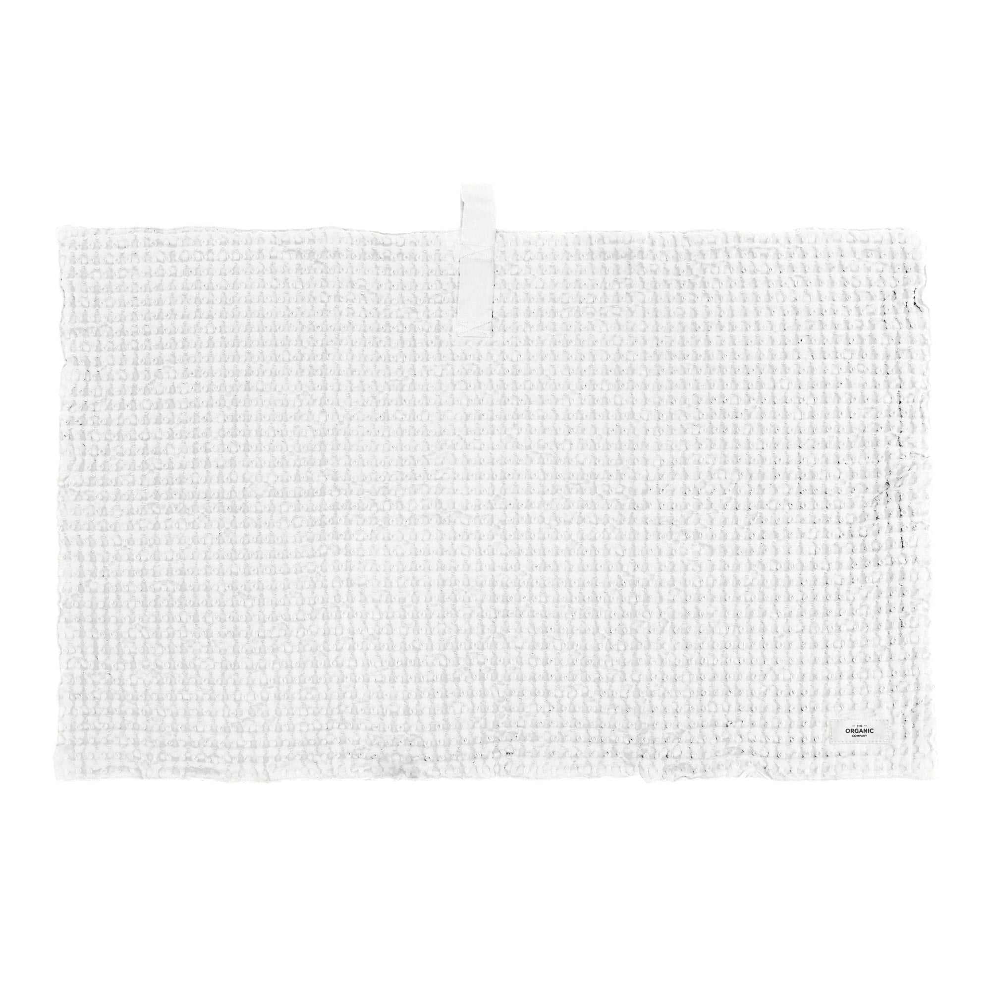 [product_category]-The Organic Company Big Waffle Bath Mat, Natural White-The Organic Company-5711261001365-1026-200-THE-1