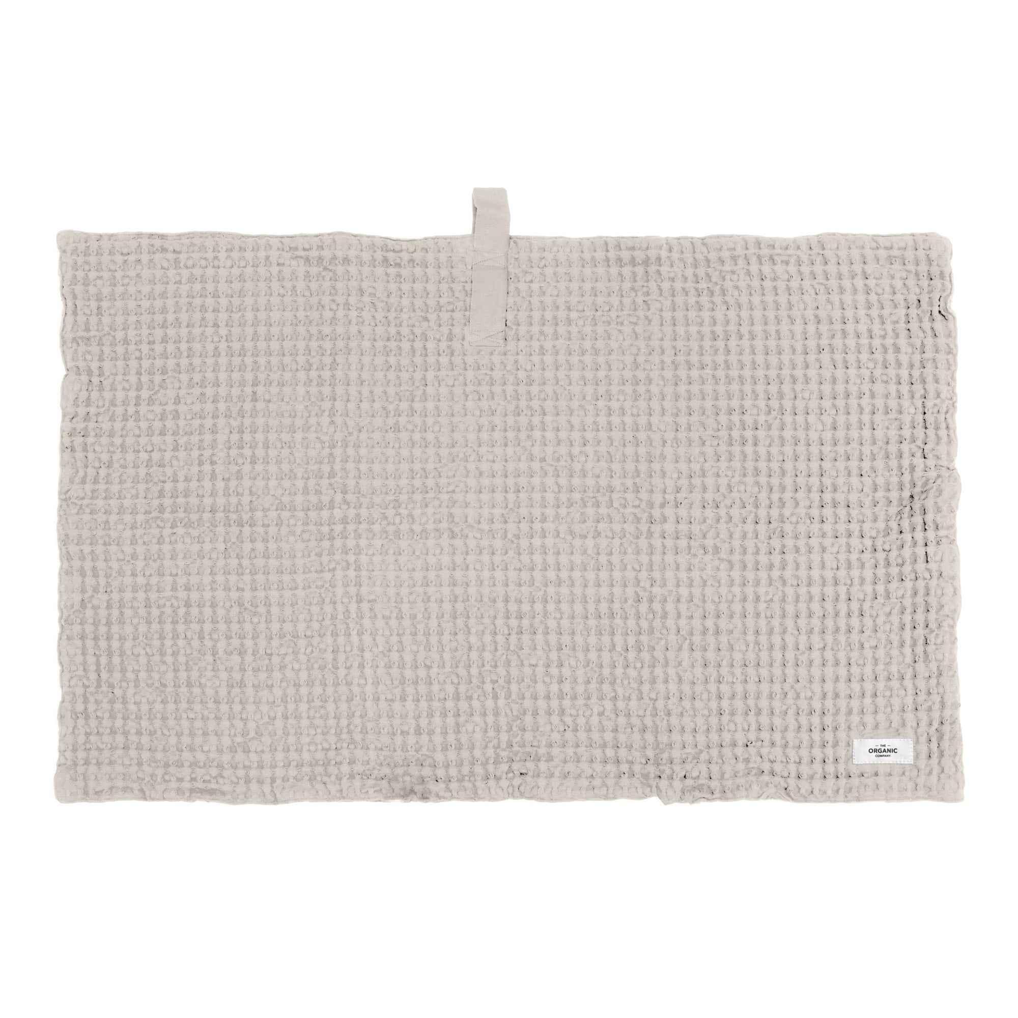 [product_category]-The Organic Company Big Waffle Bath Mat, Stone-The Organic Company-5711261003376-1026-202-THE-1