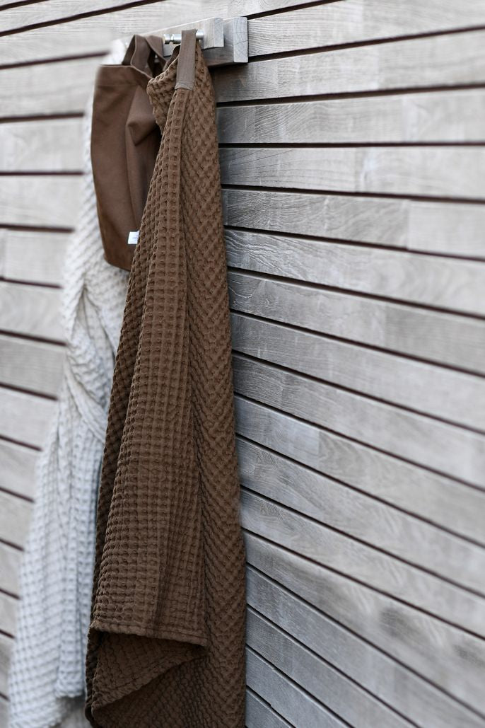 [product_category]-The Organic Company Big Waffle Towel And Blanket, Teak-The Organic Company-5711261000047-1029-240-THE-3