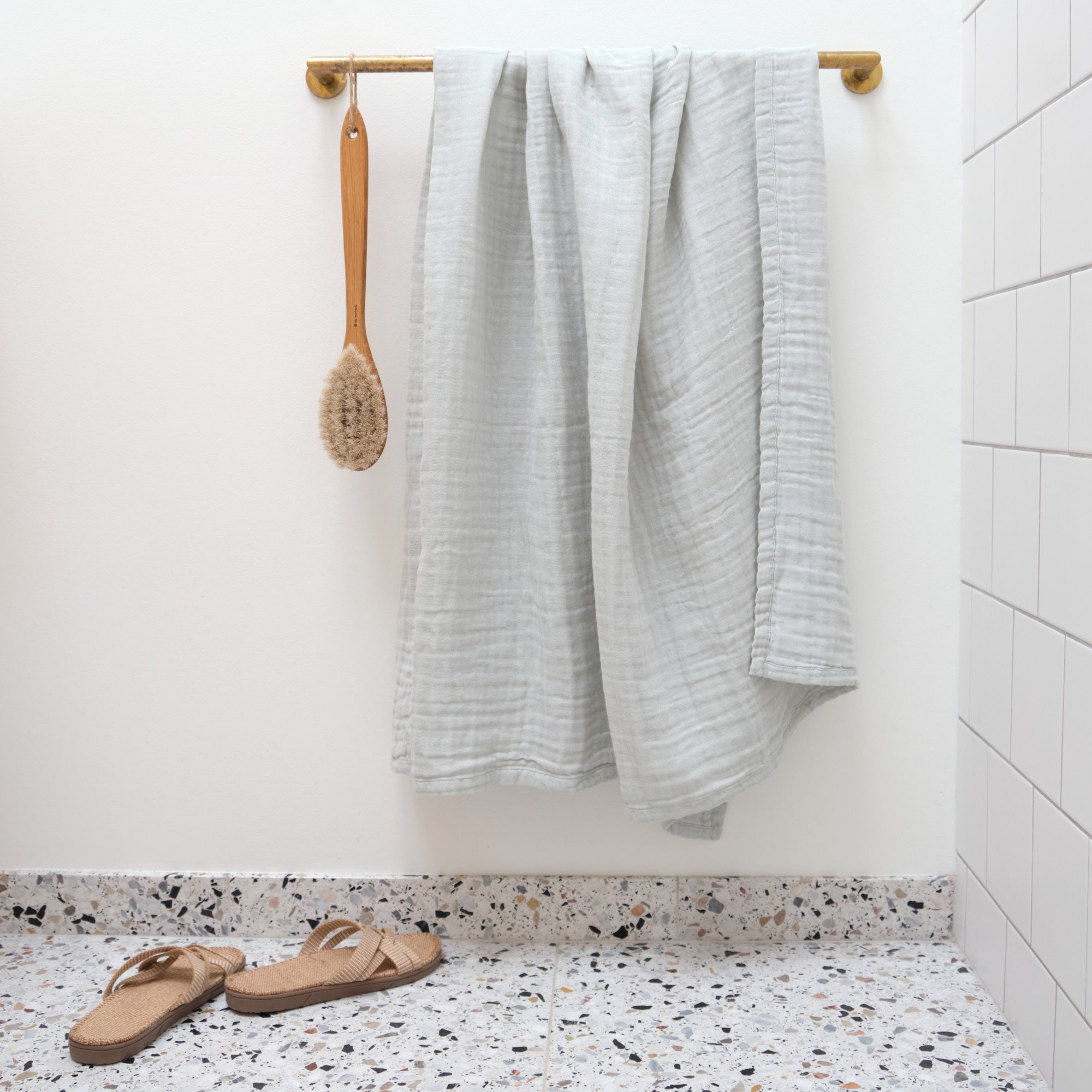[product_category]-The Organic Company Fine Bath Towel, Sky-The Organic Company-5711261018219-1130-570-THE-2