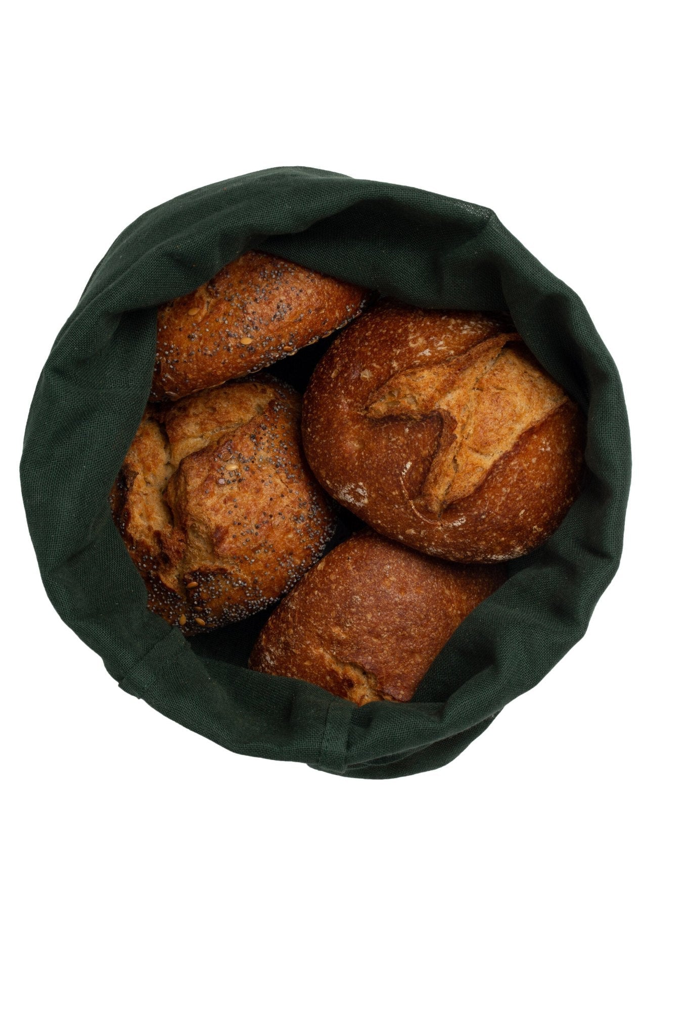 [product_category]-The Organic Company Food Bag Large, Dark Green-The Organic Company-5711261002546-1051-400-THE-2
