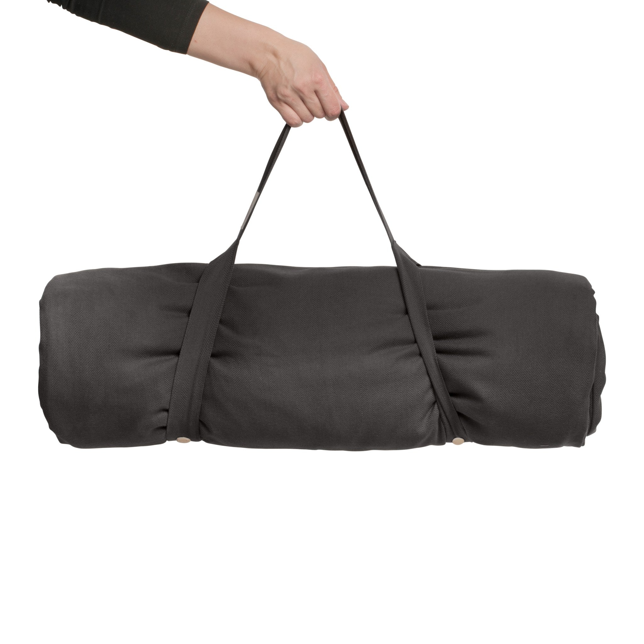 [product_category]-The Organic Company Meditation Mattress To Go, Dark Grey-The Organic Company-5711261002713-1064-110-THE-1