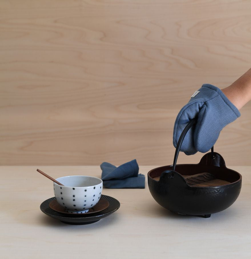 [product_category]-The Organic Company Mini Oven Mitts, Grey Blue-The Organic Company-5711261000276-1189-510-THE-2