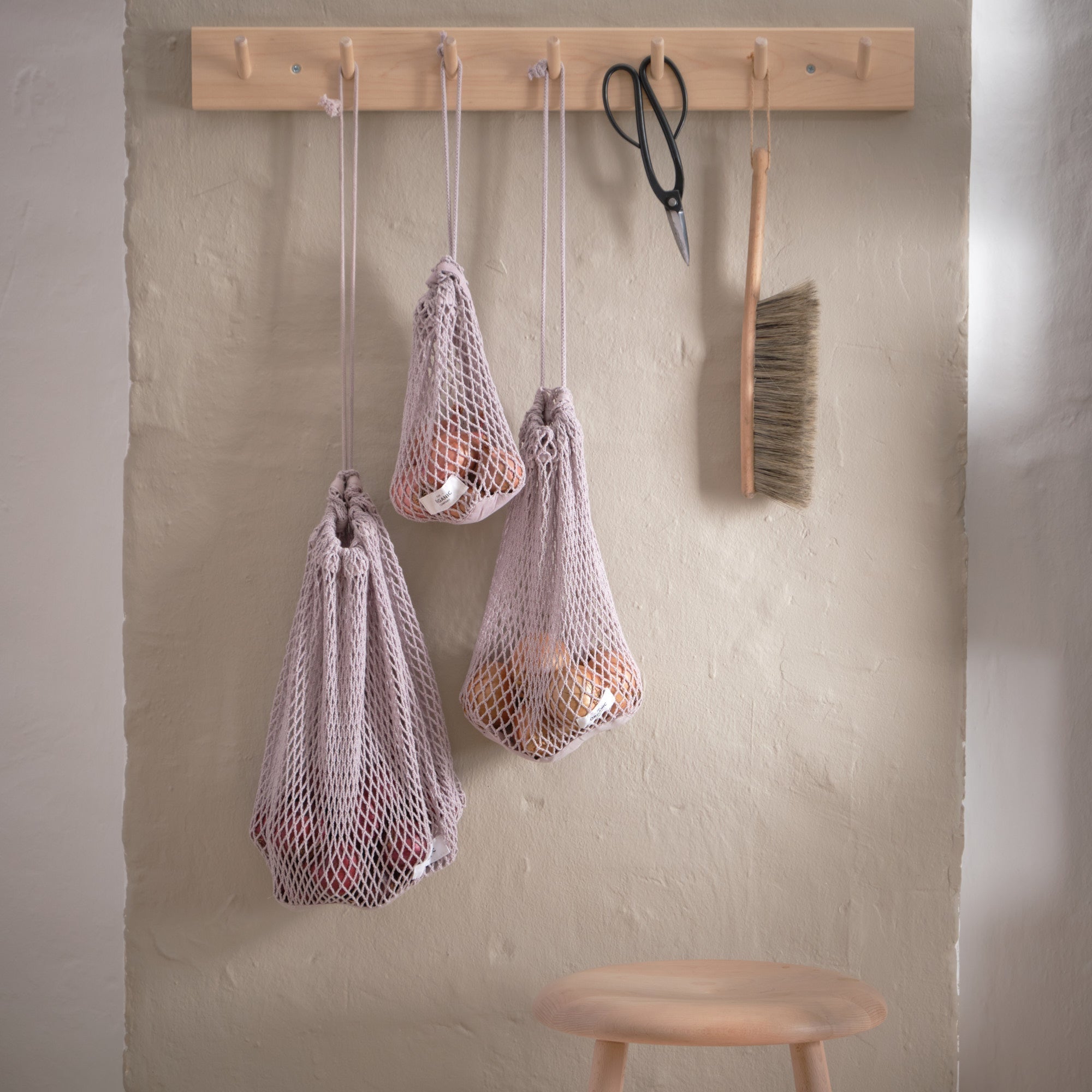 [product_category]-The Organic Company Net Bag Medium, Dusty Lavender-The Organic Company-5711261015607-1108-340-THE-2