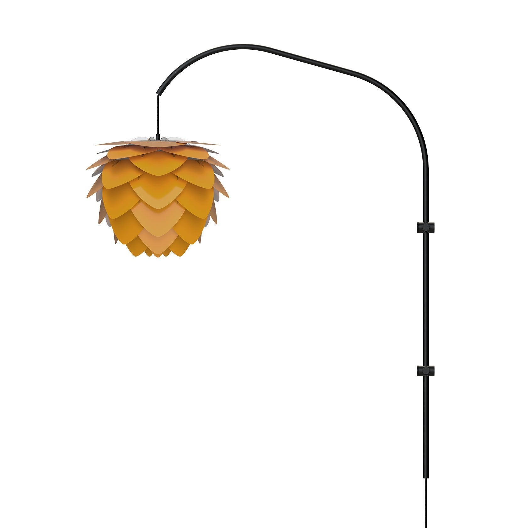 [product_category]-Umage Aluvia Lampshade Saffron Yellow, ø40-Umage-5710302021386-2138-UMA-5