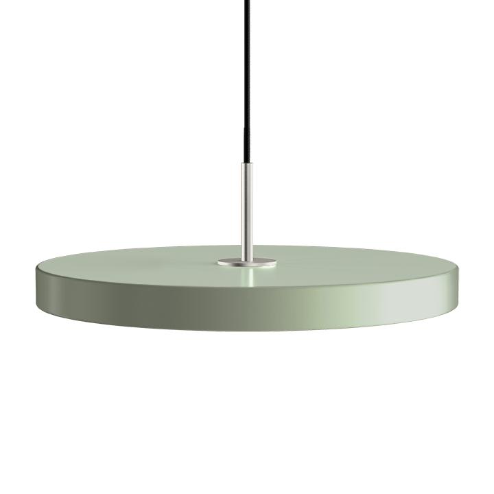 [product_category]-Umage Asteria Led Pendant, Steel/Nuance Olive-Umage-5710302242125-2421 + 4172-UMA-2