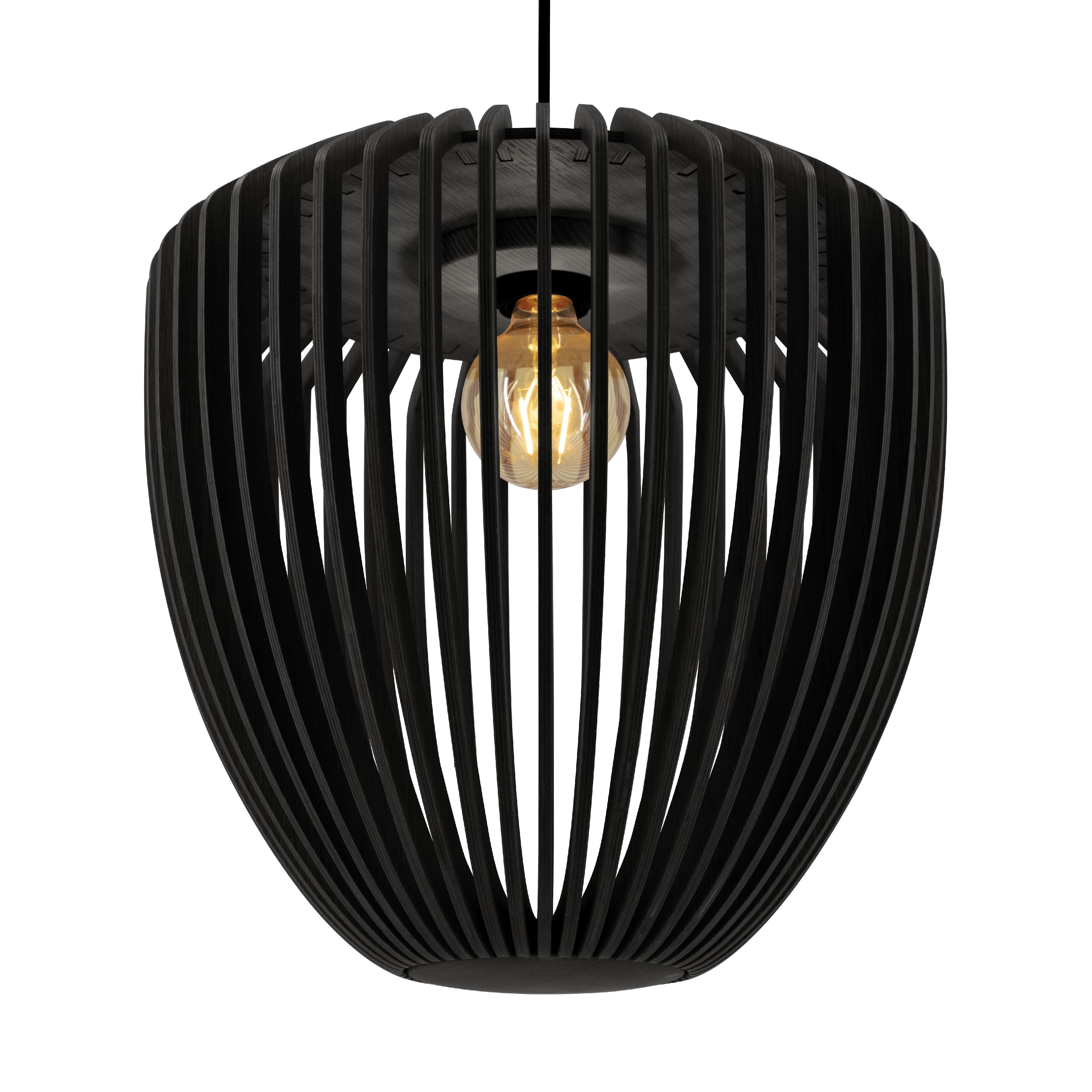 [product_category]-Umage Clava Wood Lampshade, Black Oak-Umage-5710302022444-2244-UMA-2