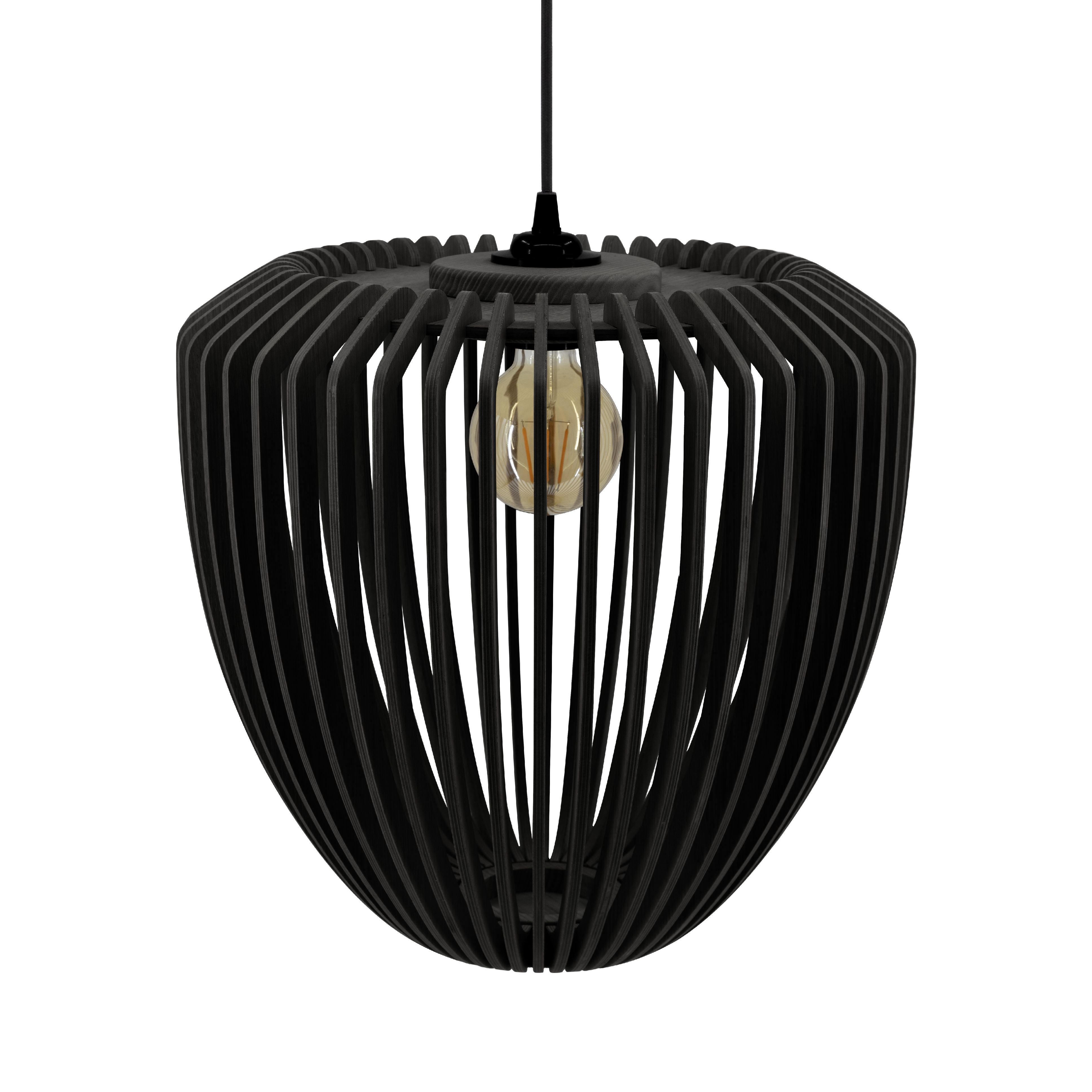 [product_category]-Umage Clava Wood Lampshade, Black Oak-Umage-5710302022444-2244-UMA-3