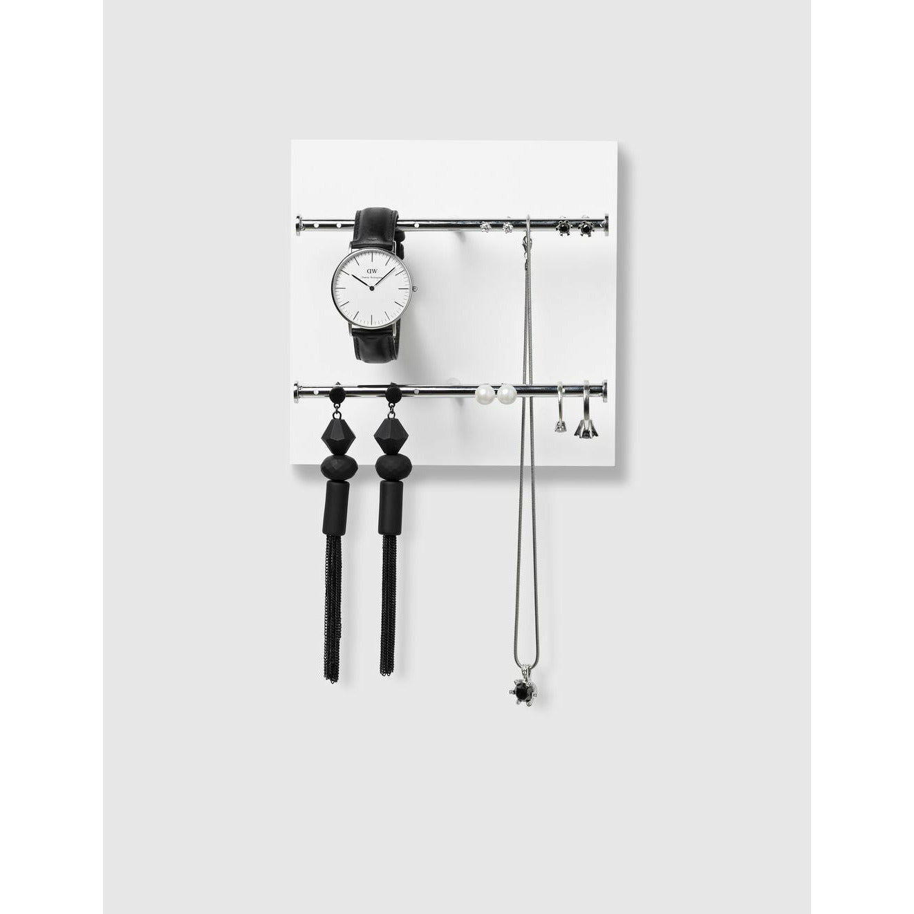 [product_category]-Verti Copenhagen Verti Jewelry, White / Steel-Verti Copenhagen-5712471025011-2501-VER-2