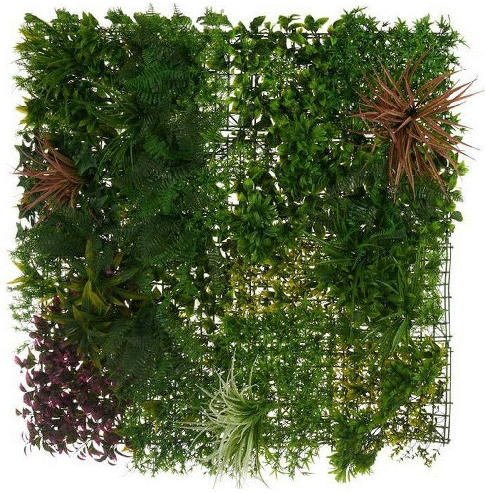 Kit de jardin vertical plastique tropical (100 x 14 x 100 cm)