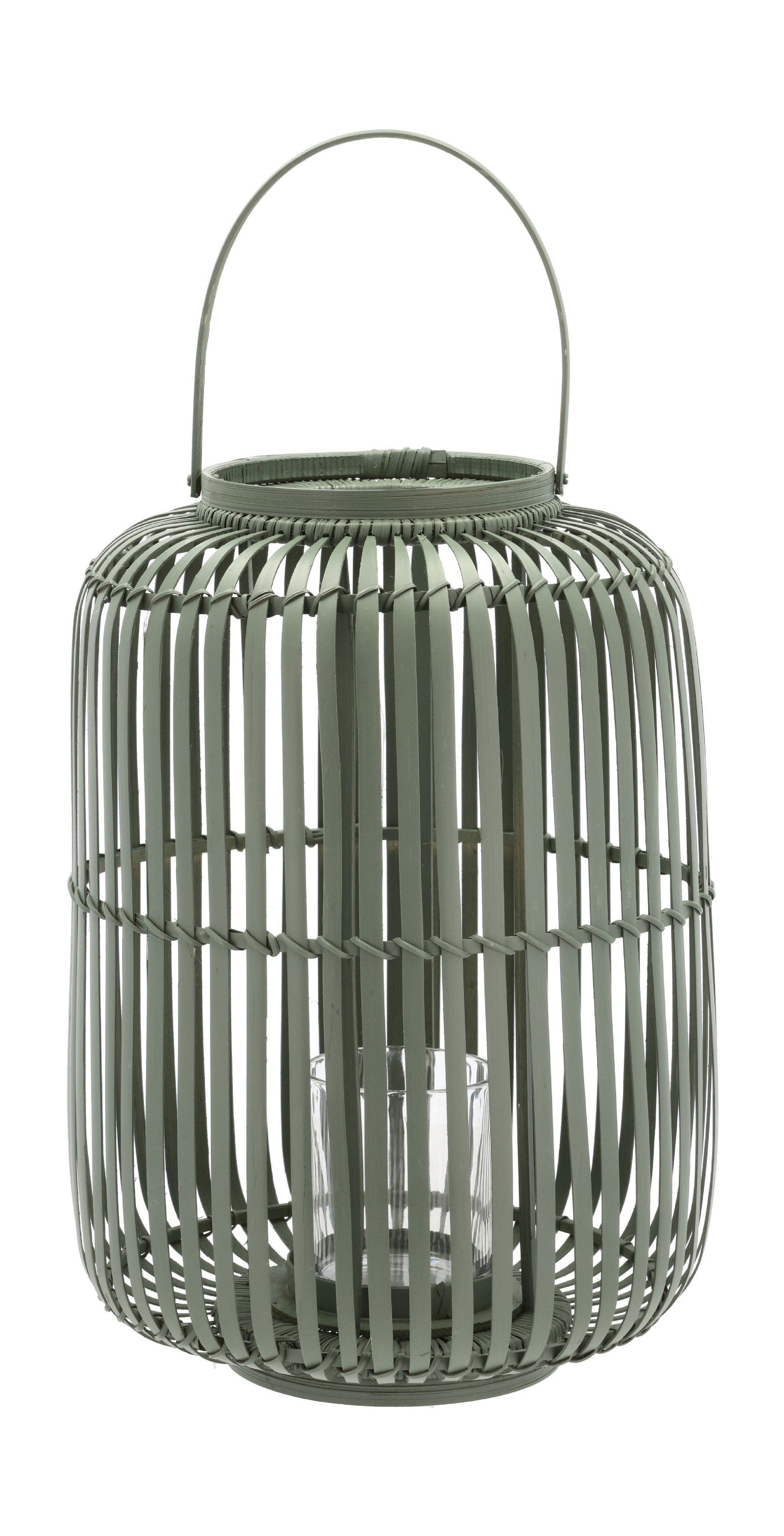 [product_category]-Villa Collection Alia Lantern øx H 28 X 40 Cm, Dark Green-Villa Collection-5722000322078-32207-VIL-1