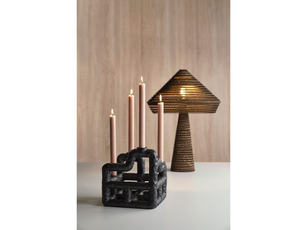 [product_category]-Villa Collection Alk Table Lamp, Brown-Villa Collection-5722000255635-25563-VIL-7