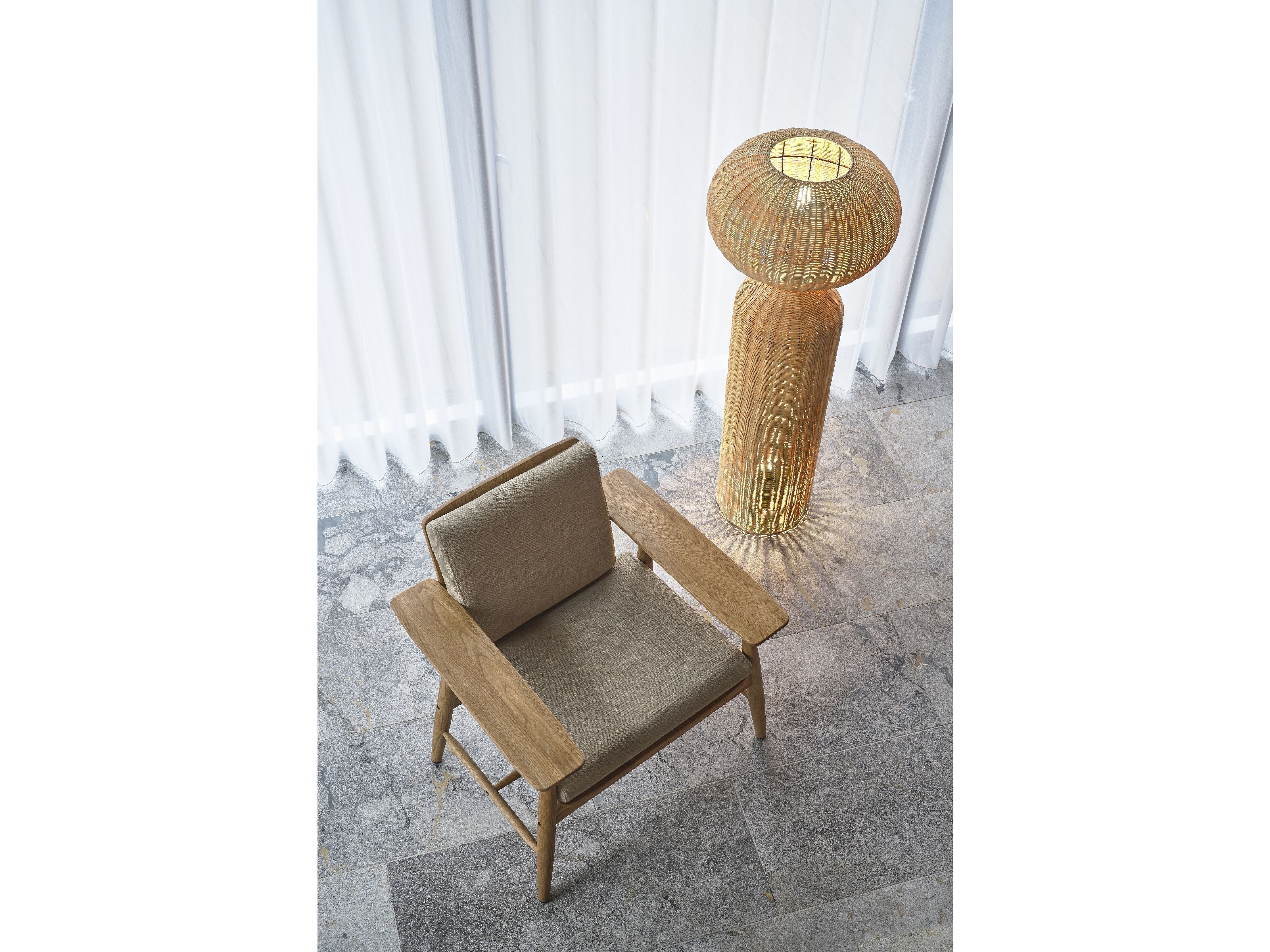 [product_category]-Villa Collection Bodo Lounge Chair, Nature Oiled-Villa Collection-5722000312161-31216-VIL-17