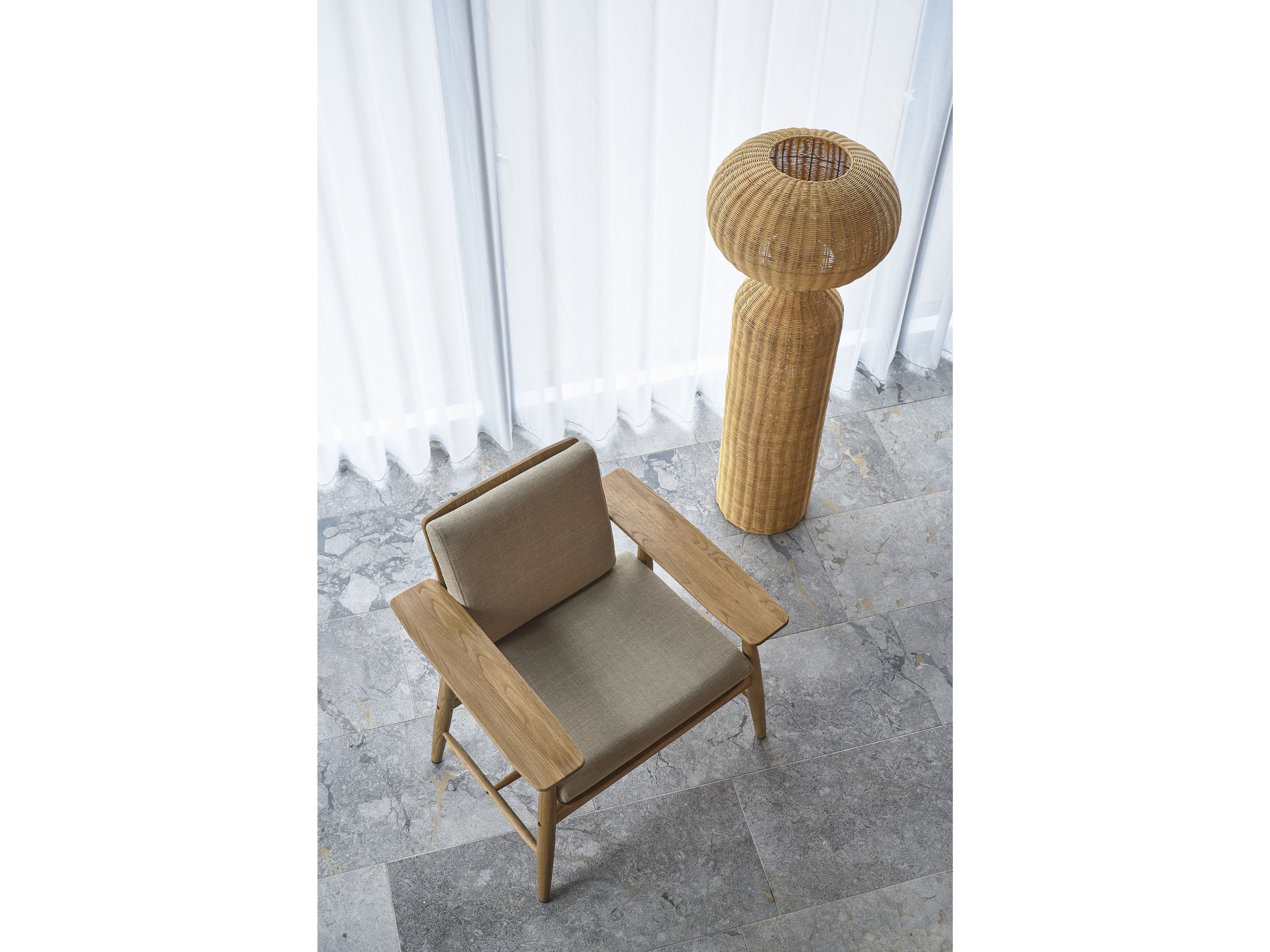 [product_category]-Villa Collection Bodo Lounge Chair, Nature Oiled-Villa Collection-5722000312161-31216-VIL-18