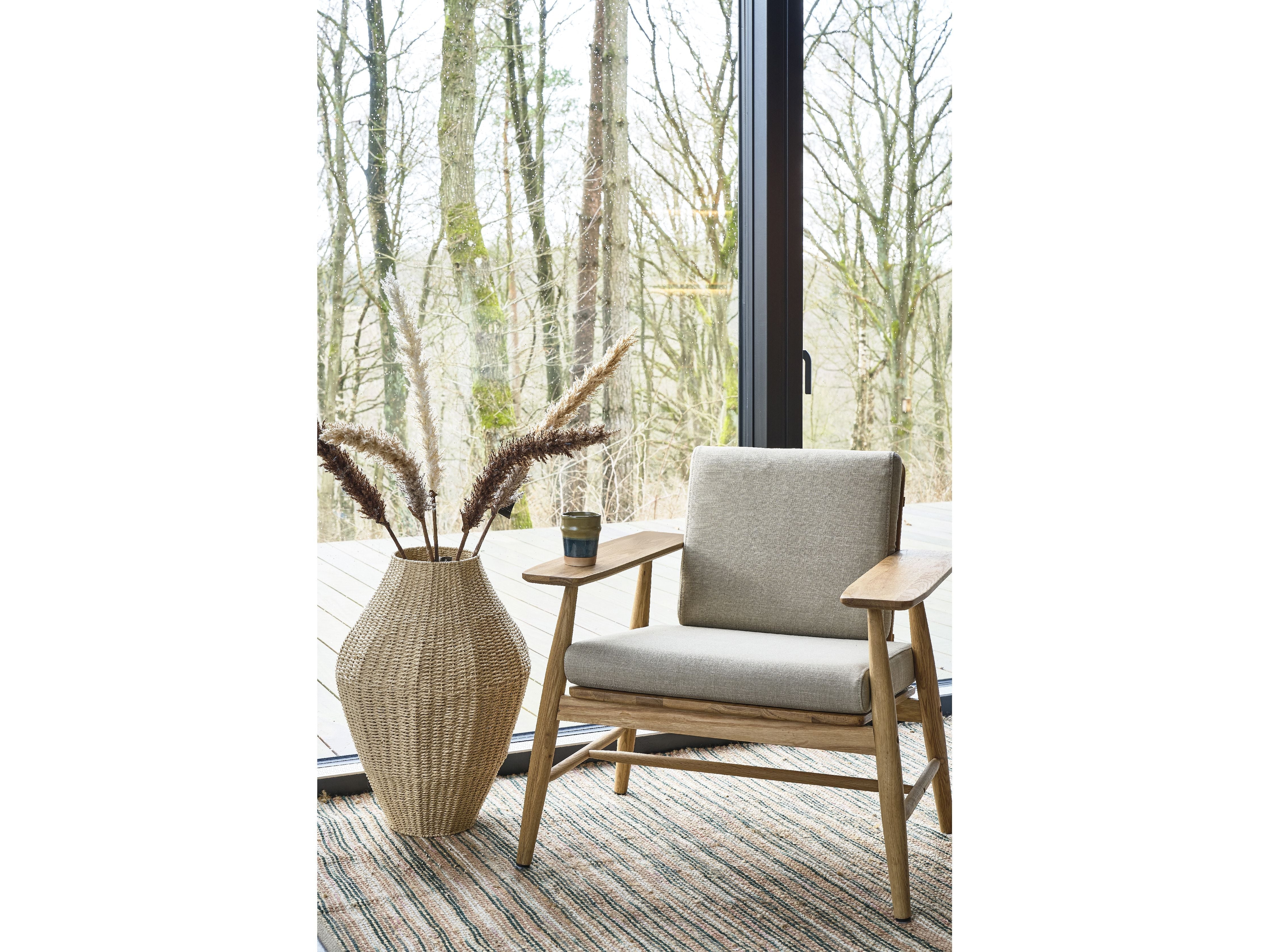 [product_category]-Villa Collection Bodo Lounge Chair, Nature Oiled-Villa Collection-5722000312161-31216-VIL-22