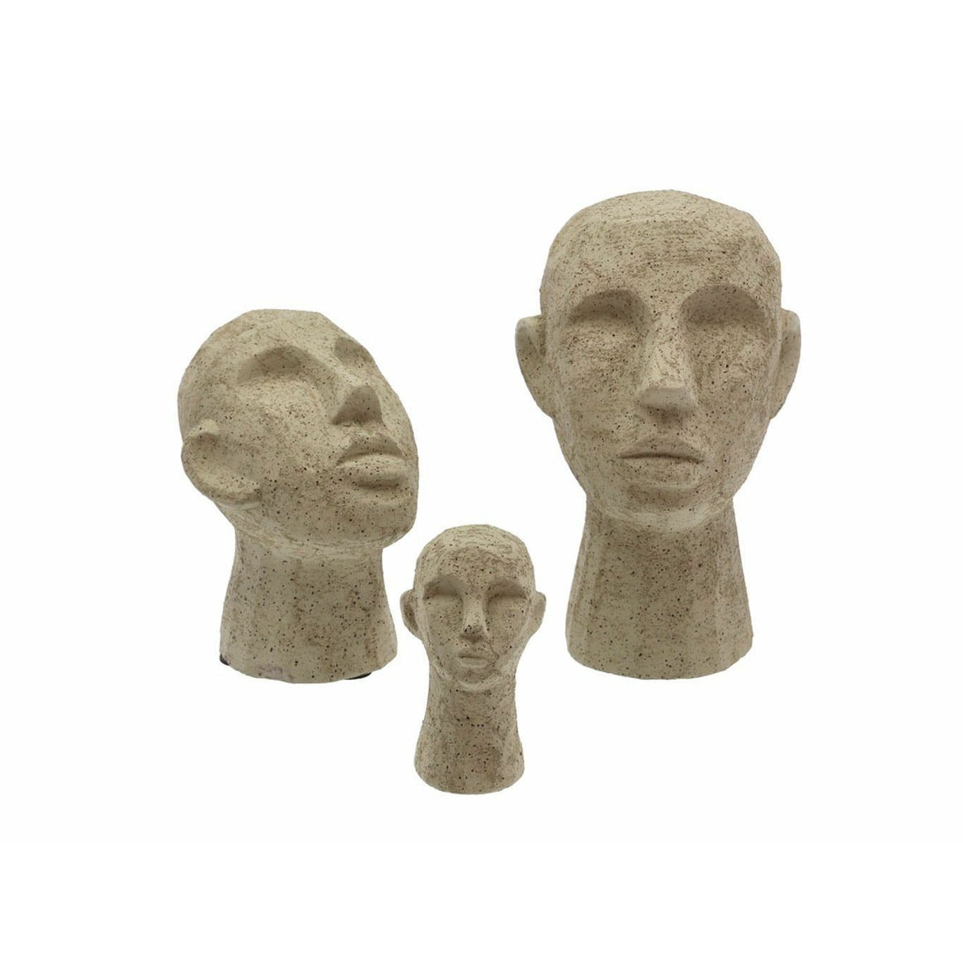 [product_category]-Villa Collection Figure Head 16 X 18 X 23 Cm, Light Olive Green-Villa Collection-5722000240389-24038-VIL-3