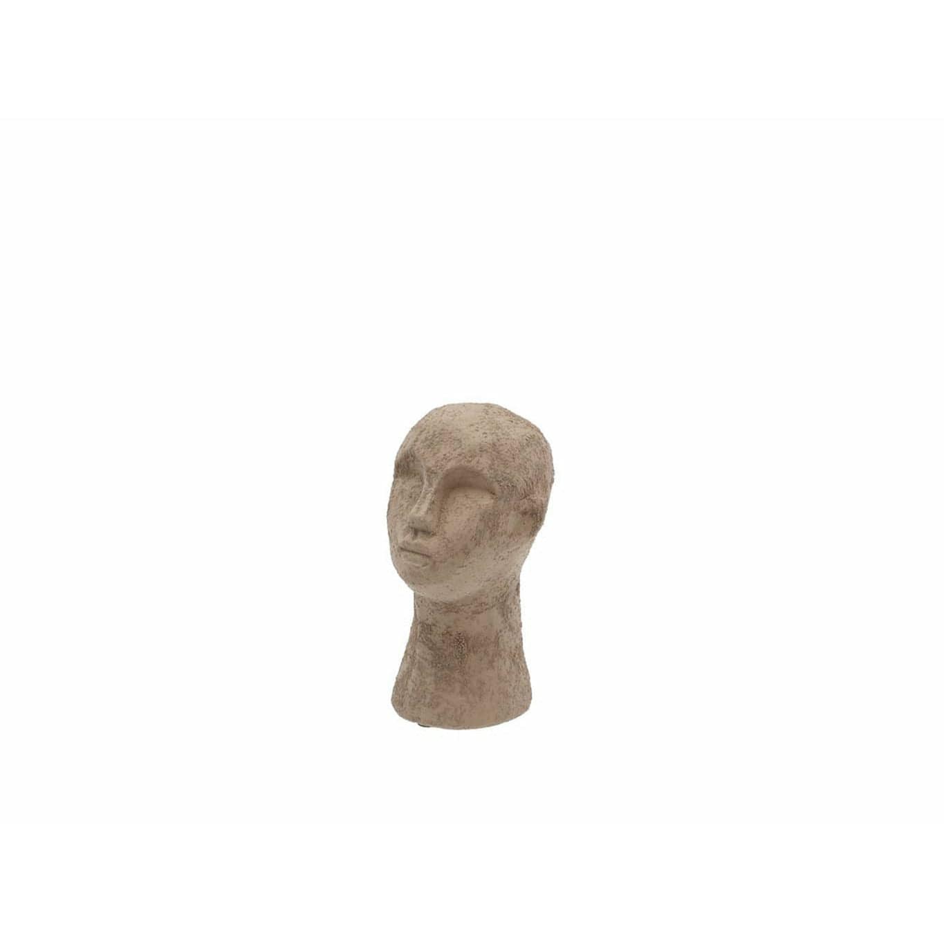 [product_category]-Villa Collection Figure Head 8.5 X 8.5 X 15 Cm, Grey/Brown-Villa Collection-5722000240426-24042-VIL-2