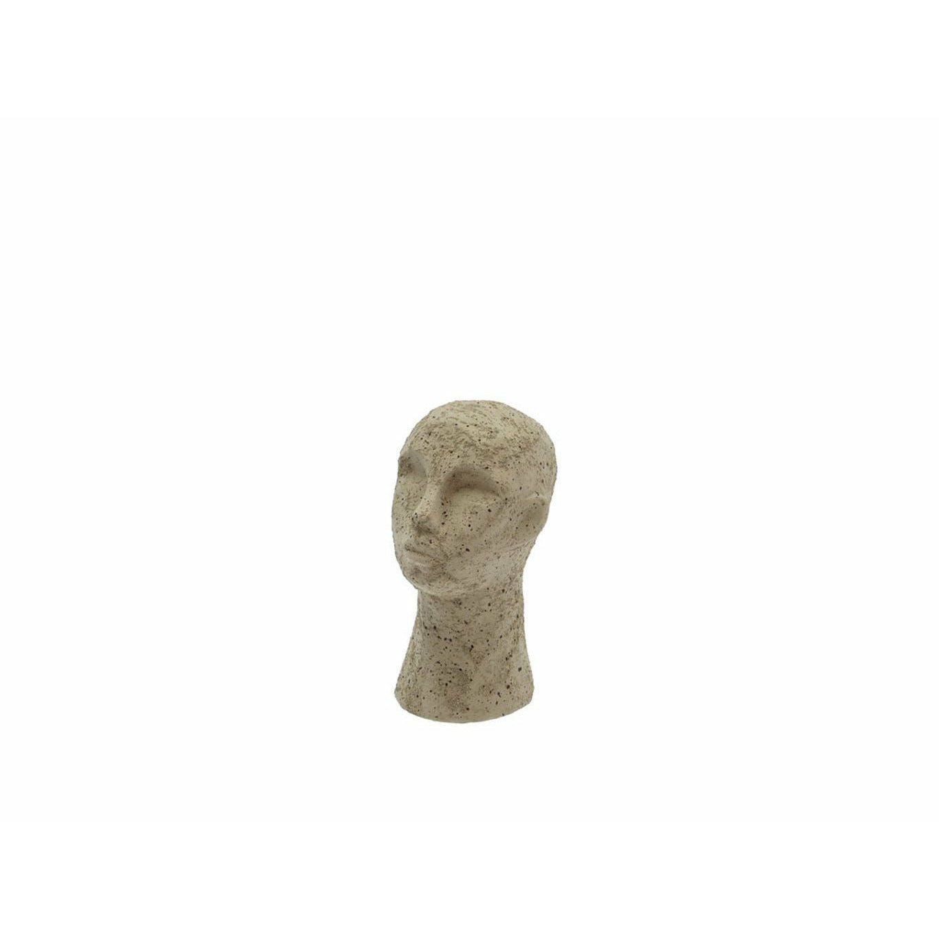 [product_category]-Villa Collection Figurine Head 8.5 X 8.5 X 15 Cm, Light Olive Green-Villa Collection-5722000240396-24039-VIL-2