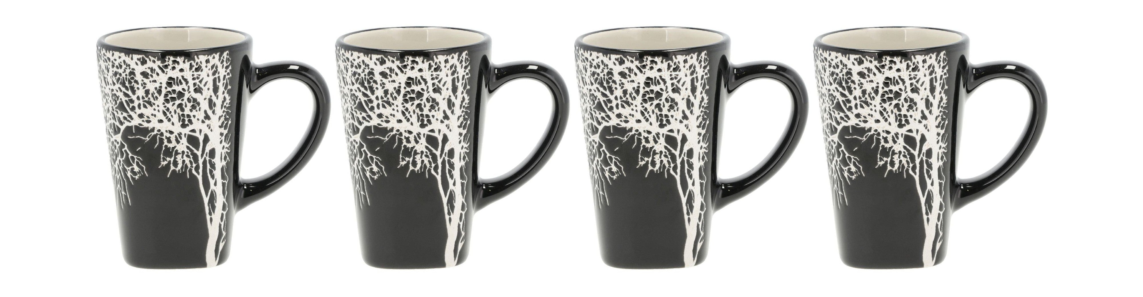 [product_category]-Villa Collection Hela Espresso Cup ø. 5.5 X 8 Cm, 0.1 Liter 4 Pcs, Black-Villa Collection-5722000313274-31327-VIL-1
