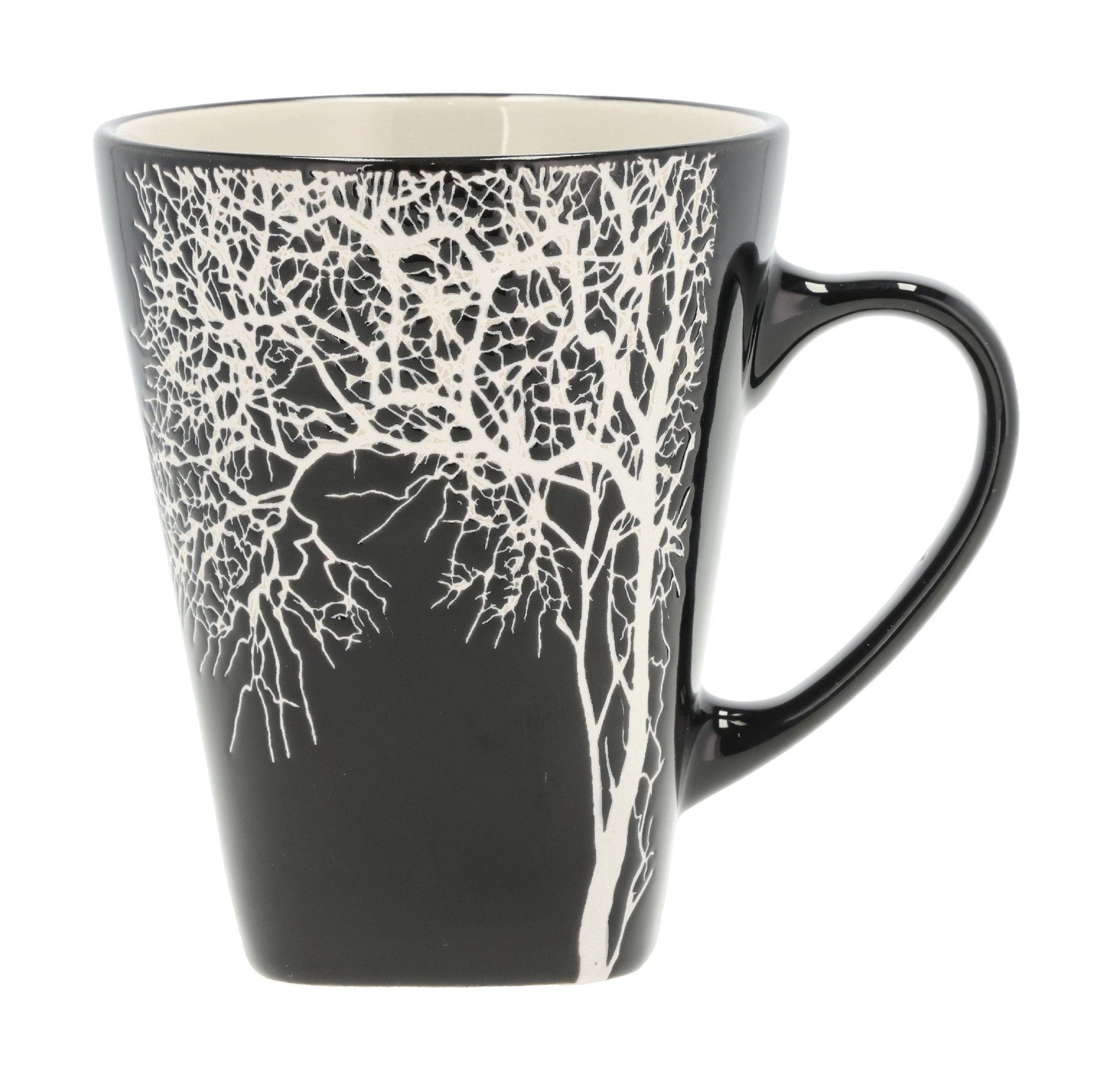 [product_category]-Villa Collection Hela Mug øx H 9 X 11 Cm, 0.35 Liter, Black-Villa Collection-5722000313304-31330-VIL-1