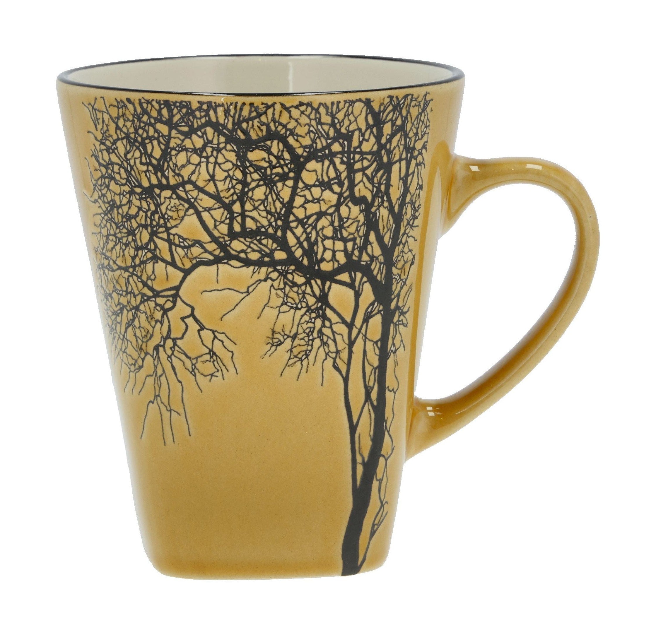 [product_category]-Villa Collection Hela Mug øx H 9 X 11 Cm, 0.35 Liter, Golden Yellow-Villa Collection-5722000313373-31337-VIL-1