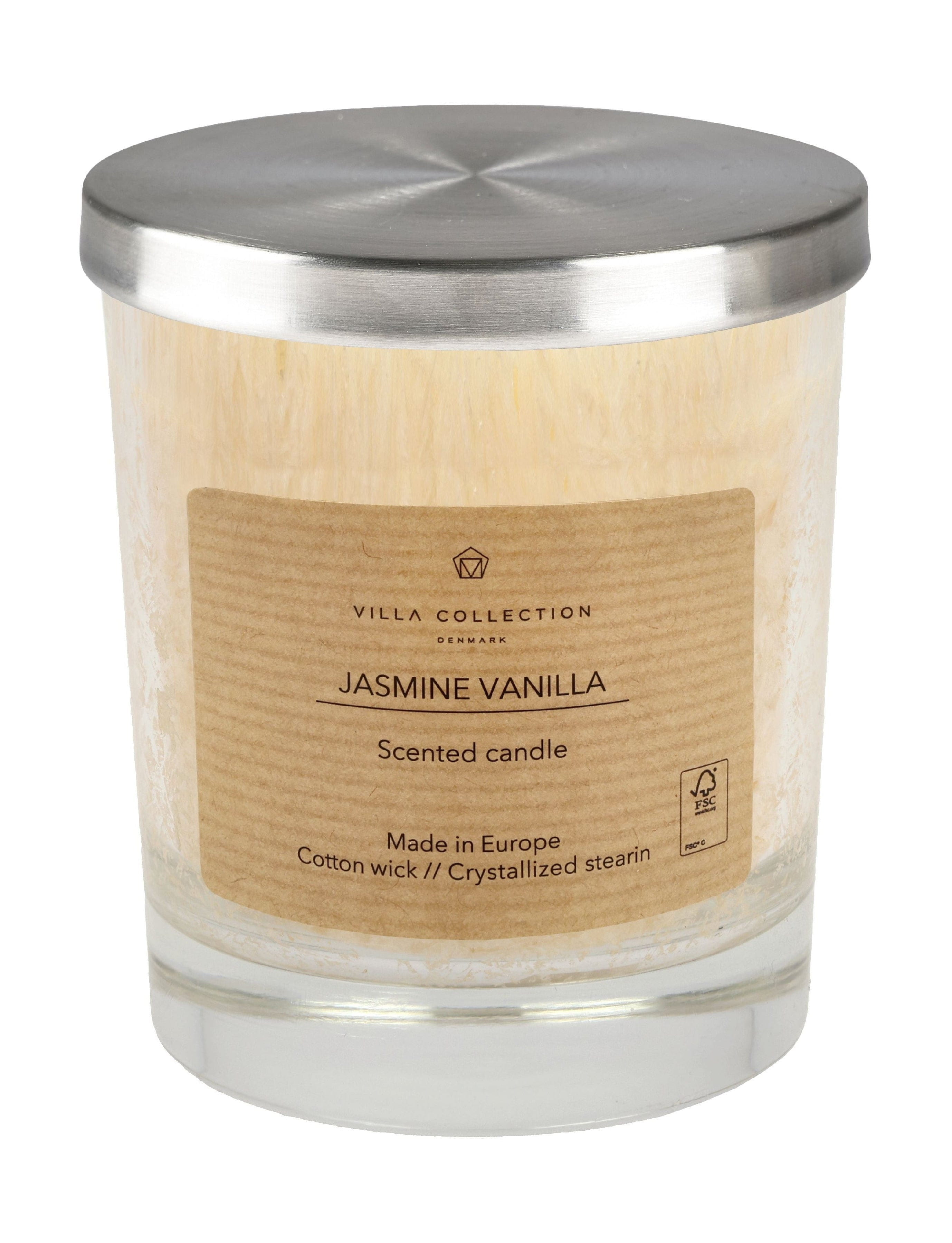 [product_category]-Villa Collection Kras Scented Candle Small, Beige-Villa Collection-5722000301493-30149-VIL-1