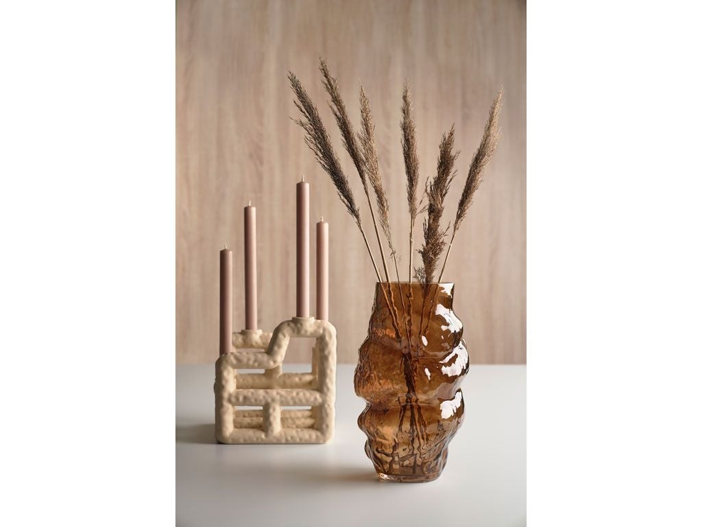 [product_category]-Villa Collection Lyng Candle Holder, Sand-Villa Collection-5722000259756-25975-VIL-5