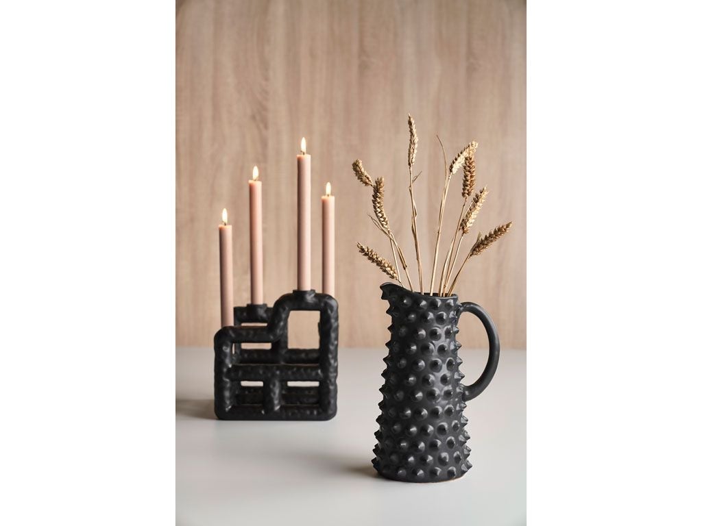 [product_category]-Villa Collection Lyst Candle Holder, Black-Villa Collection-5722000259749-25974-VIL-10