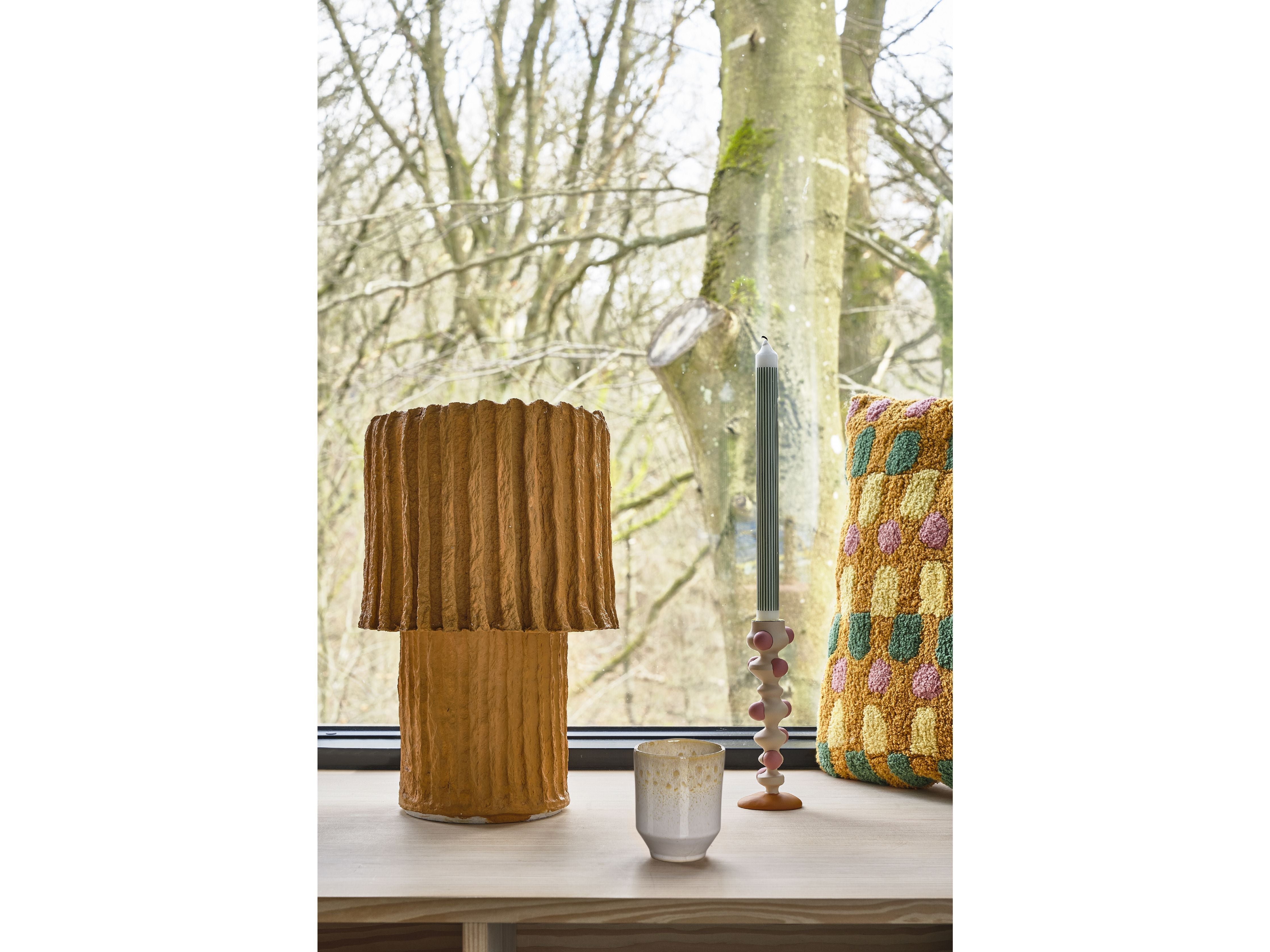 [product_category]-Villa Collection Styles Lamp ø 25 X 44 Cm, Amber-Villa Collection-5722000313489-31348-VIL-4