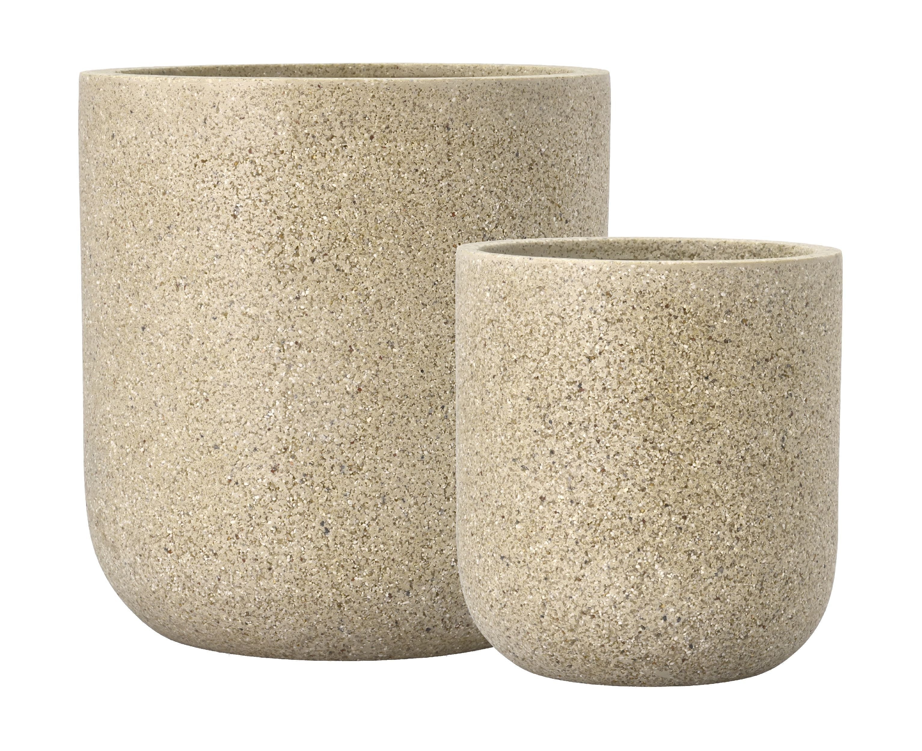 [product_category]-Villa Collection Thum Plant Pot 2 Pcs Nature øx H 37/45x39/47-Villa Collection-5722000312727-31272-VIL-1