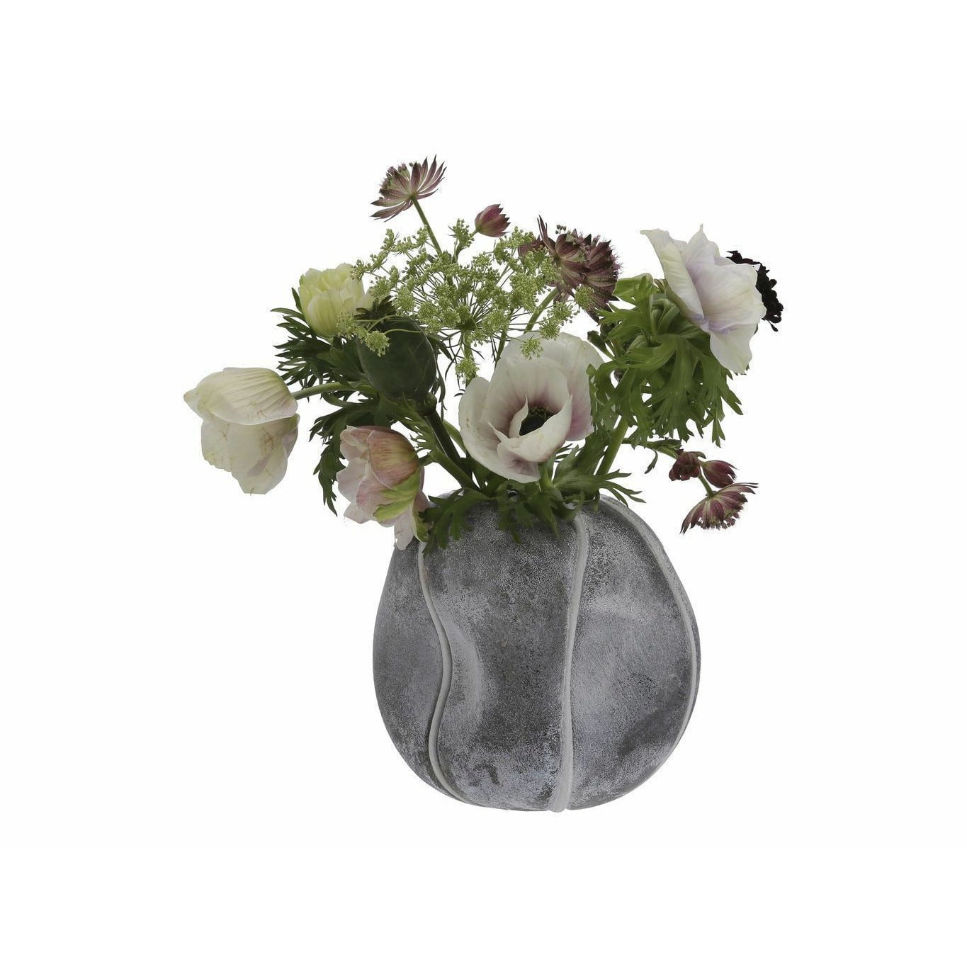 [product_category]-Villa Collection Vase Smoked Pearl, ø 13 Cm-Villa Collection-5722009637081-963708-VIL-2