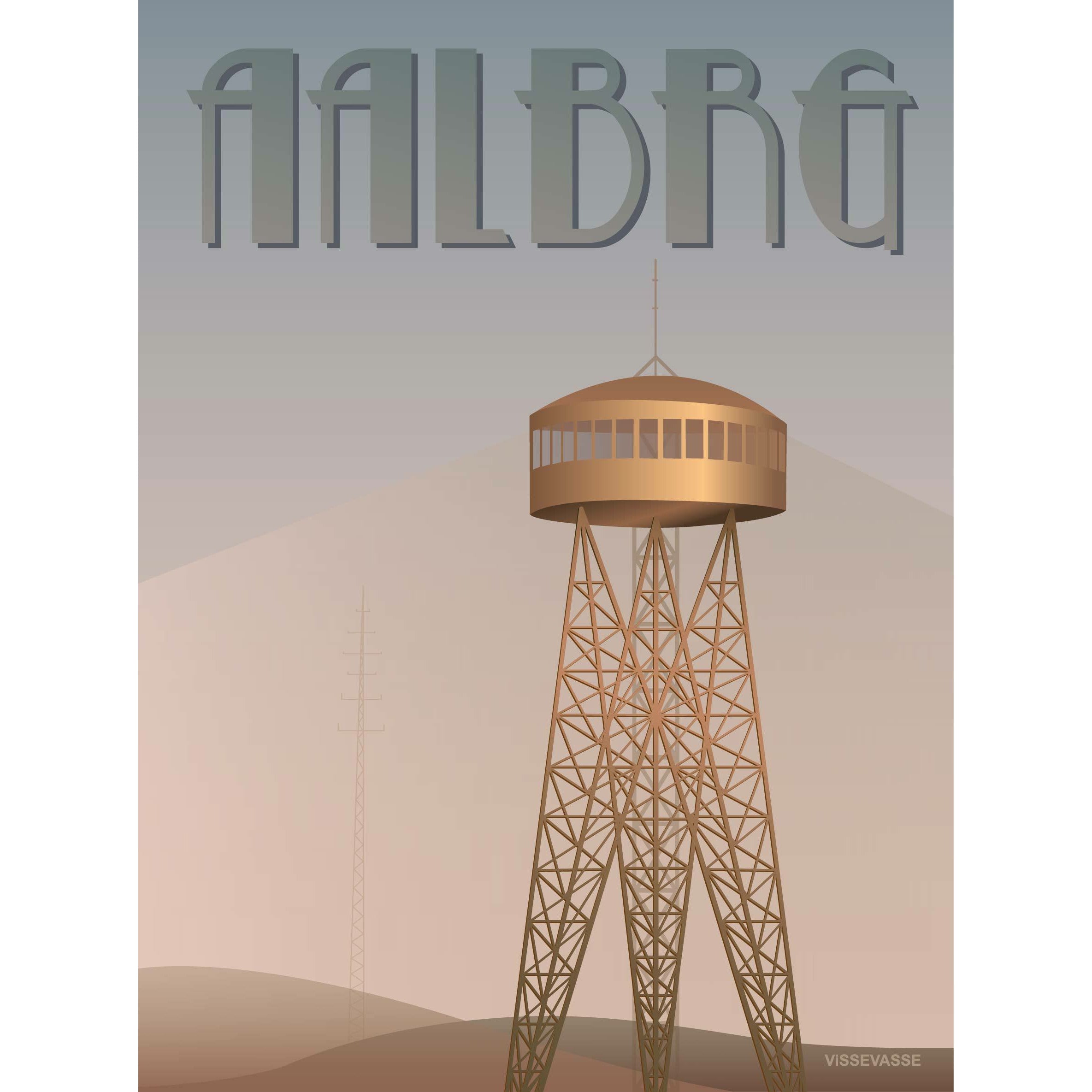 [product_category]-Vissevasse Aalborg Tower Poster, 70 X100 Cm-Vissevasse-5713138430346-F-2014-303-XL-VIS-1