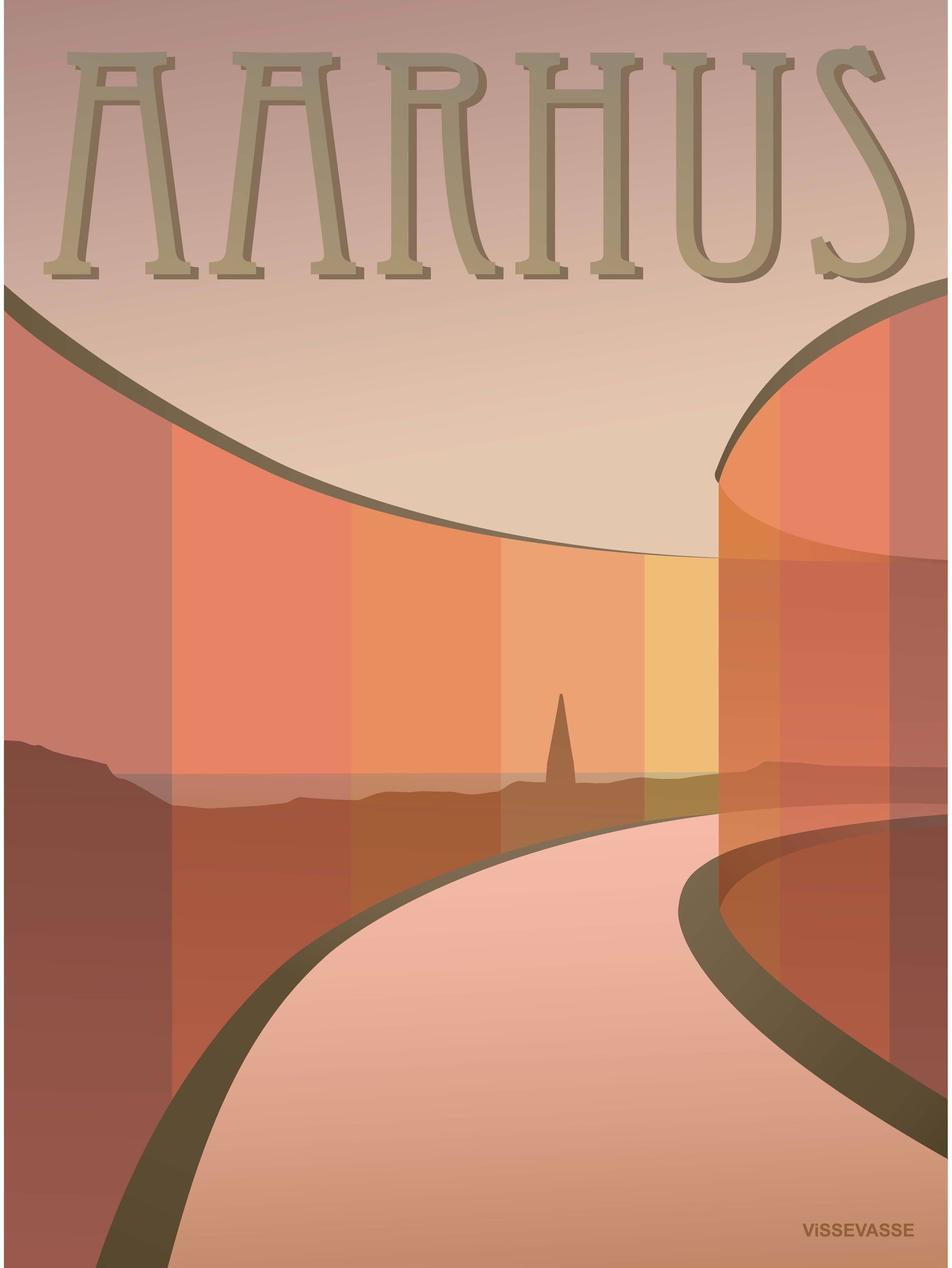 [product_category]-Vissevasse Aarhus Aros Poster, 15 X21 Cm-Vissevasse-5713138510819-F-2015-108-S-VIS-1