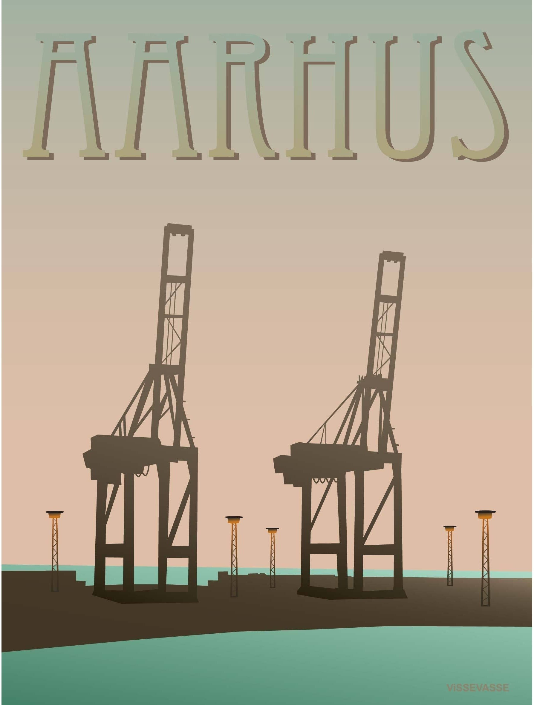 [product_category]-Vissevasse Aarhus Harbour Poster, 15 X21 Cm-Vissevasse-5713138330110-F-2013-301-S-VIS-1