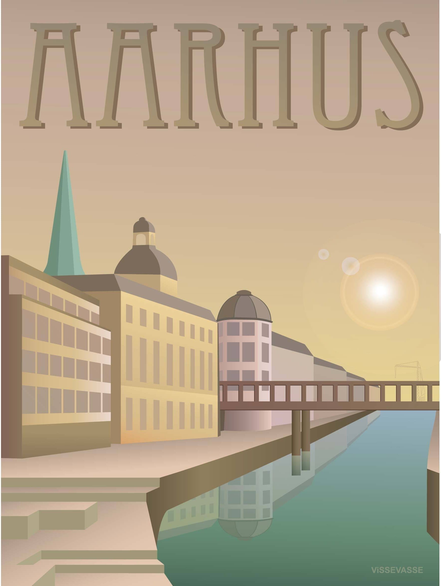 [product_category]-Vissevasse Aarhus River Poster, 15 X21 Cm-Vissevasse-5713138430018-F-2014-300-S-VIS-1