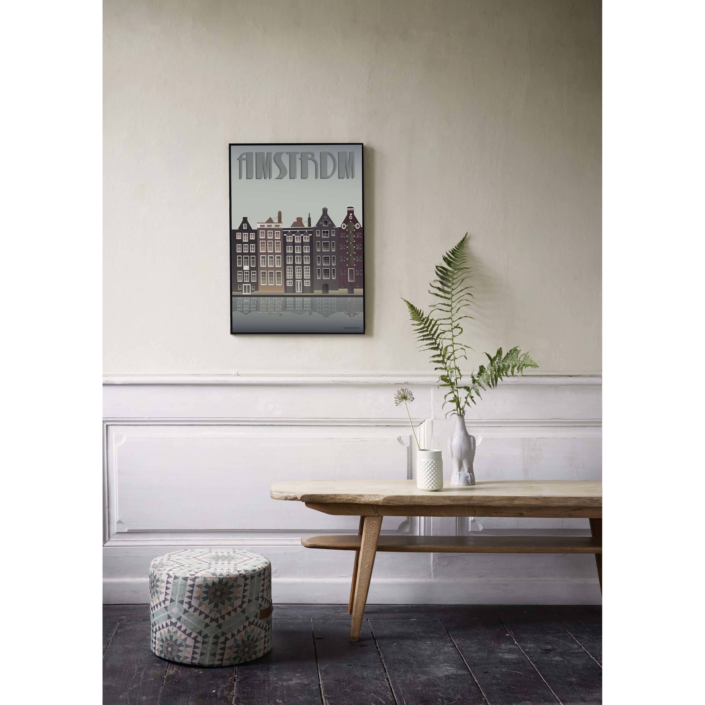 [product_category]-Vissevasse Amsterdam Kanalhäuser Poster, 15 X21 Cm-Vissevasse-5713138500513-F-2015-005-S-VIS-2