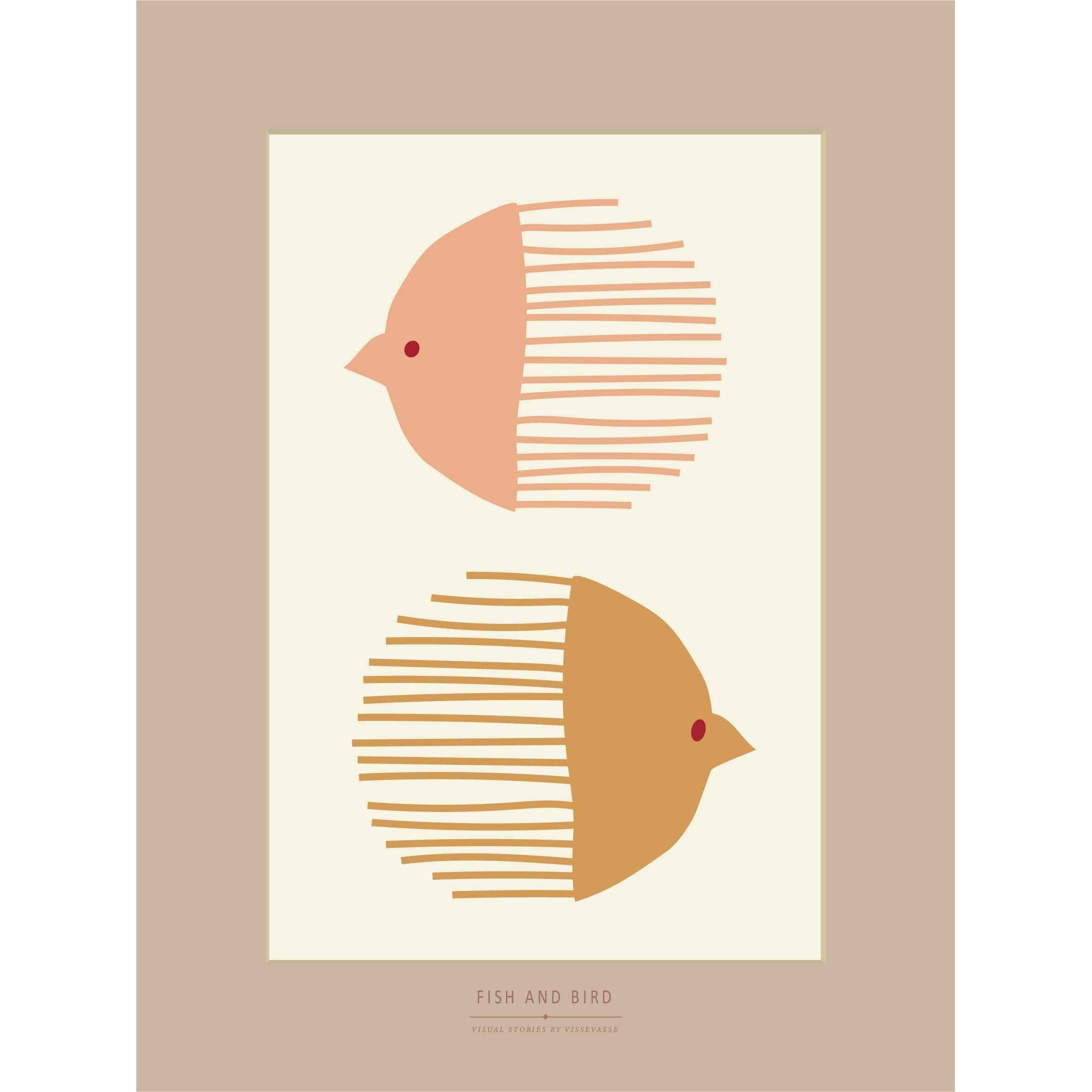 [product_category]-Vissevasse Bird And Fish Poster, 50 X70 Cm-Vissevasse-5713138906339-F-2019-063-L-VIS-1