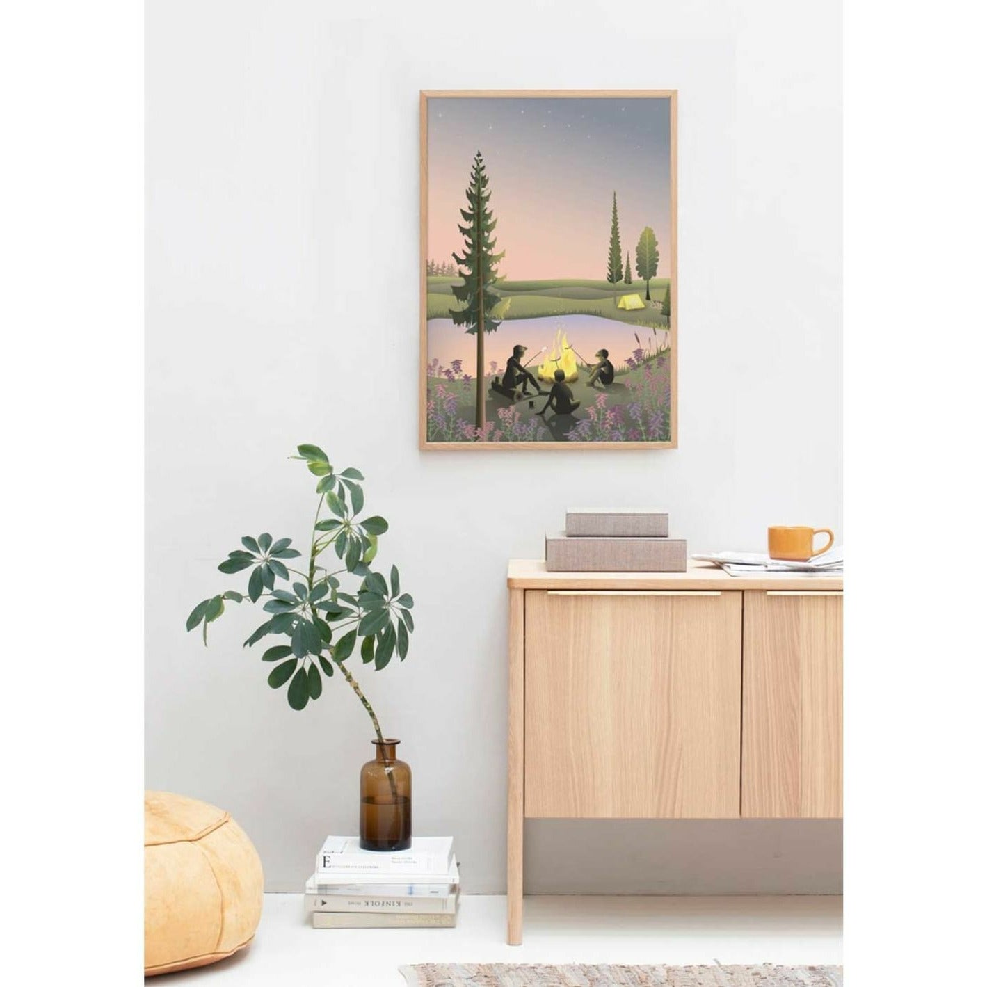[product_category]-Vissevasse Campfire Poster, 50 X 70 Cm-Vissevasse-5713138105633-F-2021-056-L-VIS-2