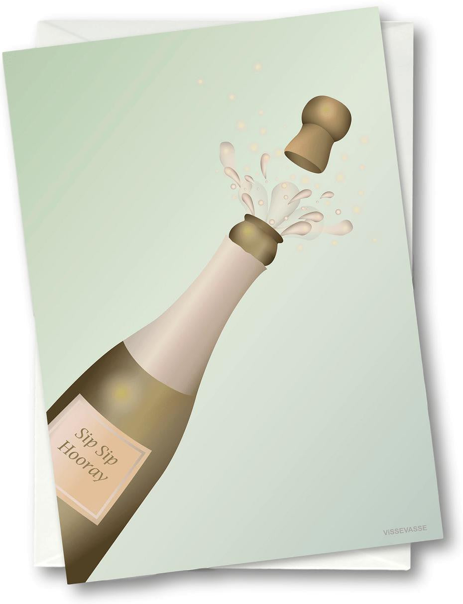 Vissevasse Cheers Card, 10,5 x15 cm