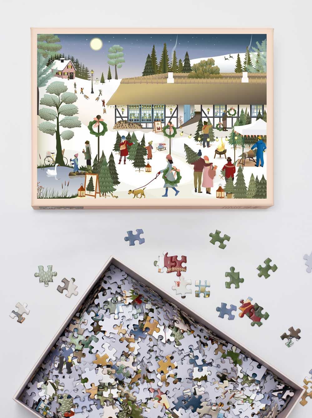 [product_category]-Vissevasse Christmas Tree Farm Puzzle With 1000 Pieces-Vissevasse-5713138200796-F-2022-007-G3-VIS-2