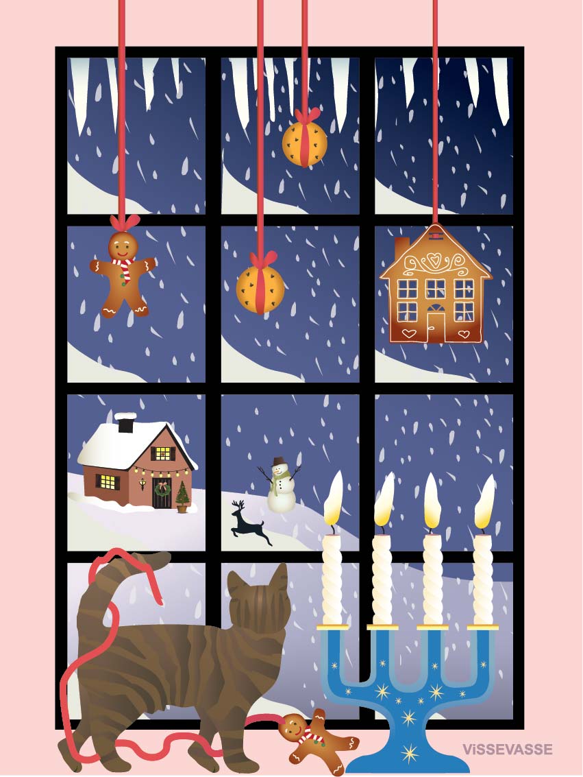 [product_category]-Vissevasse Christmas Window Greeting Card, A6-Vissevasse-5713138302407-F-2023-024-XS-VIS-2