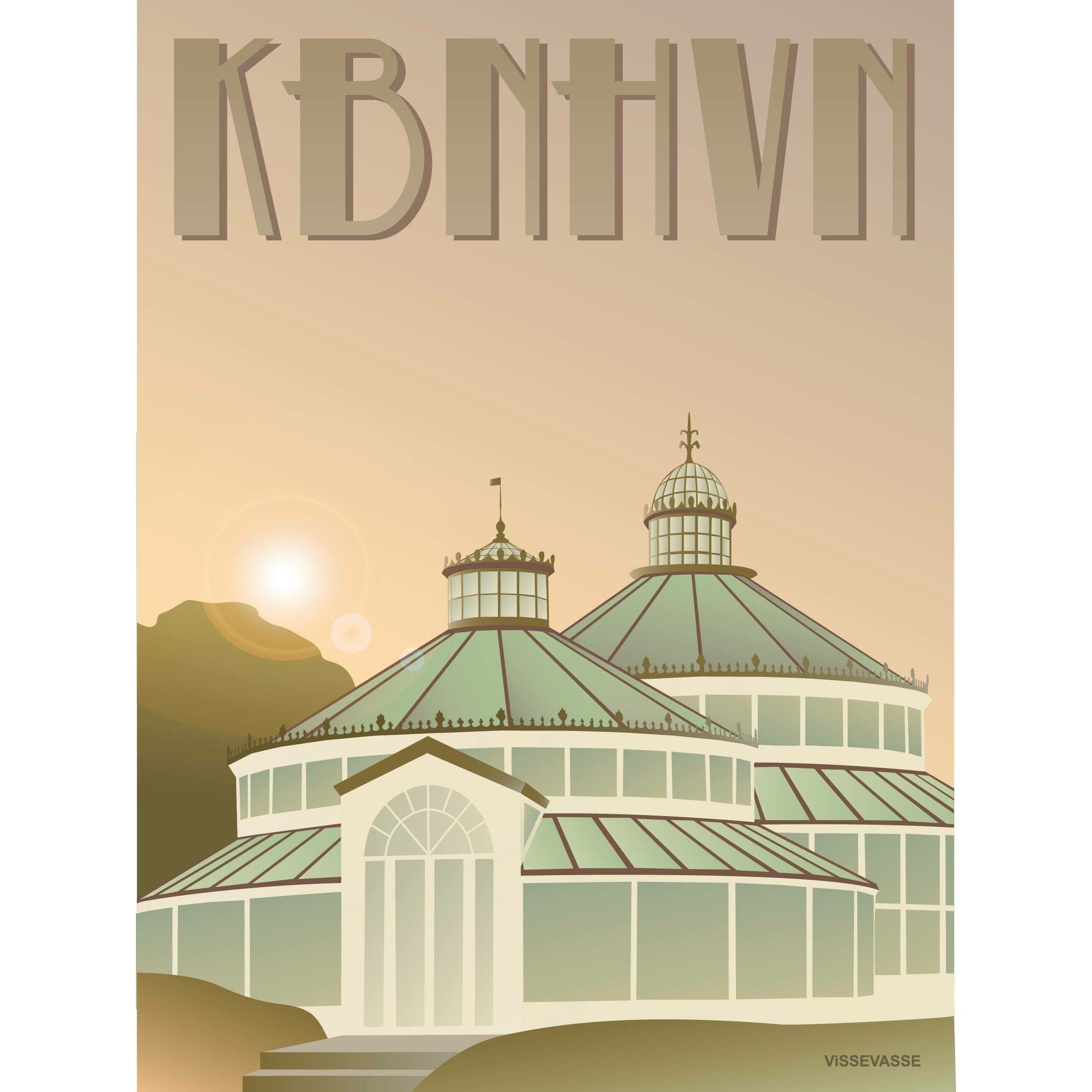 Vissevasse Kopenhagen Botanical Garden Poster, 30 x40 cm